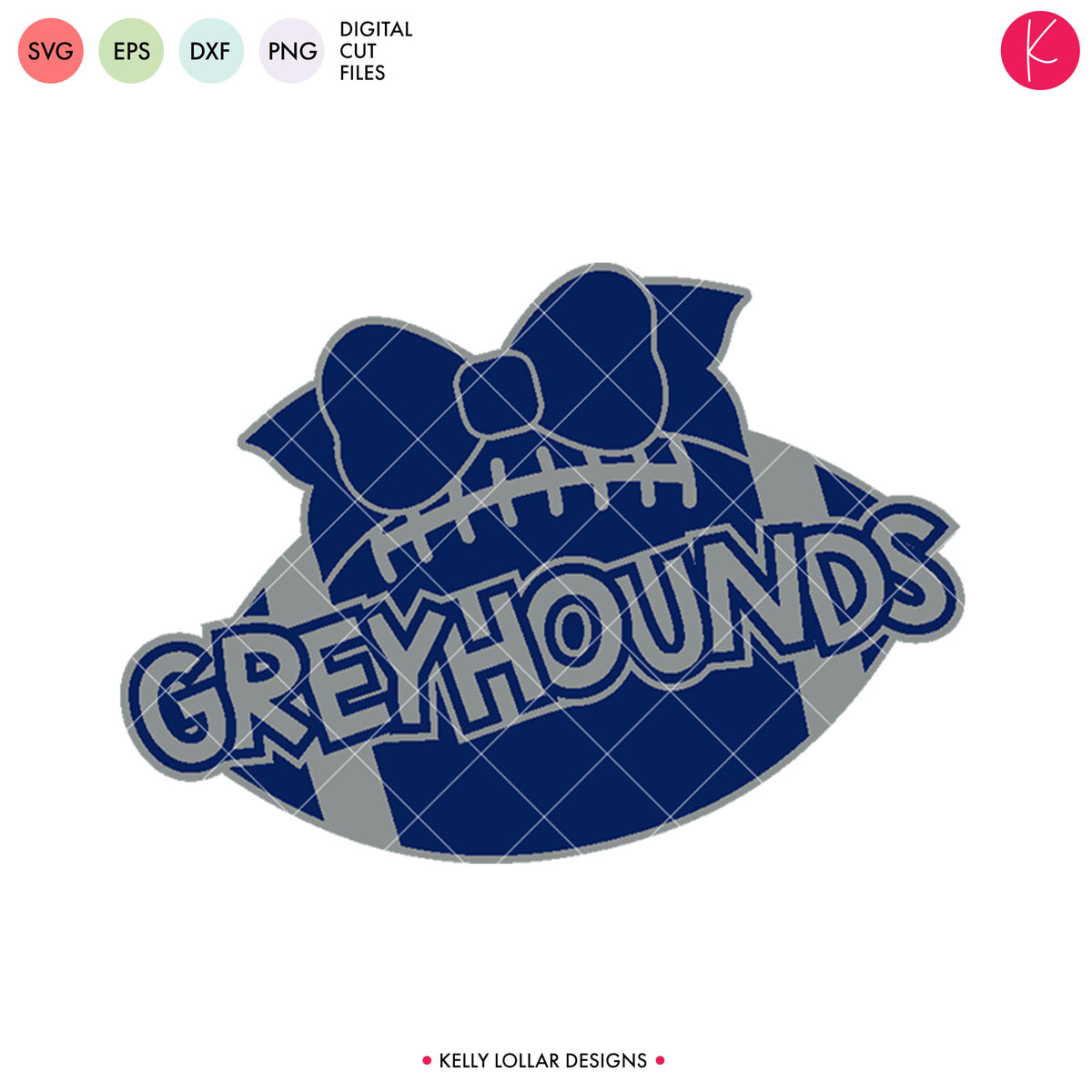 Greyhounds Football Bundle | SVG DXF EPS PNG Cut Files