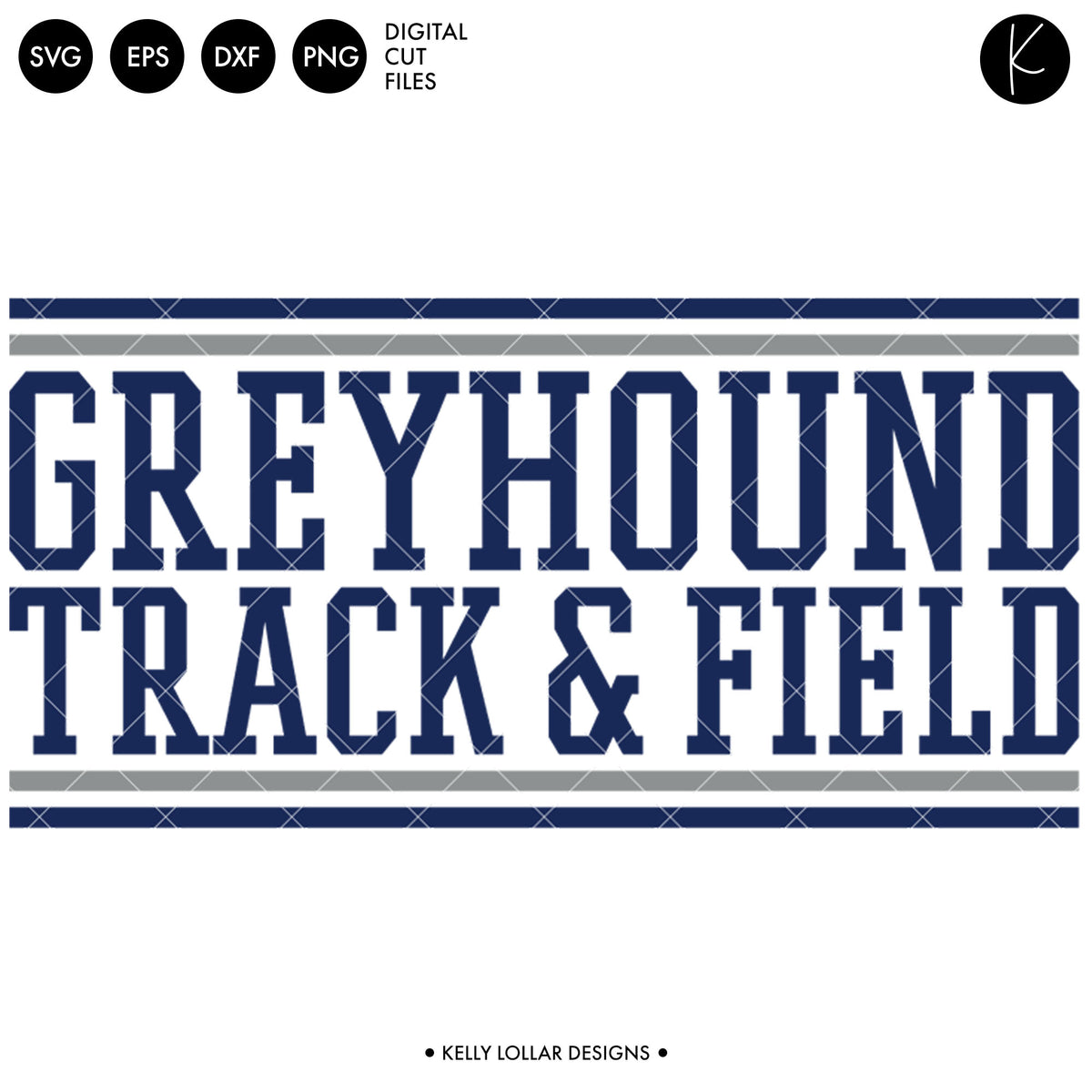 Greyhounds Track &amp; Field Bundle | SVG DXF EPS PNG Cut Files