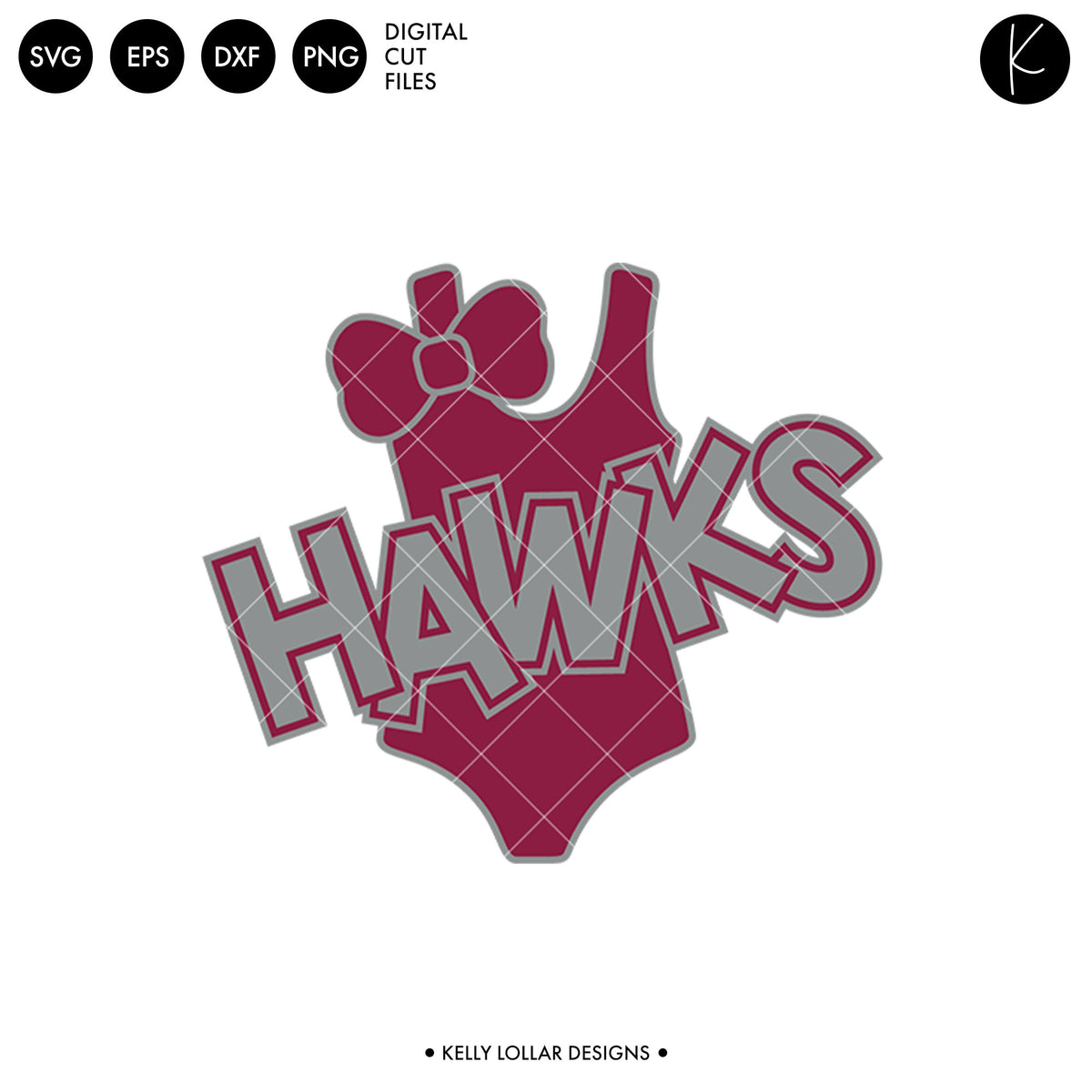 Hawks Swim Bundle | SVG DXF EPS PNG Cut Files