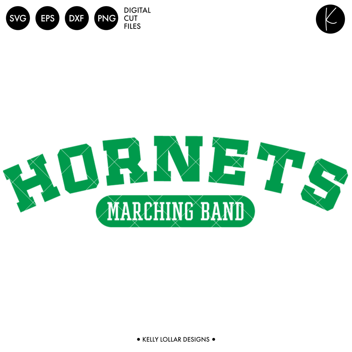 Hornets Band Bundle | SVG DXF EPS PNG Cut Files