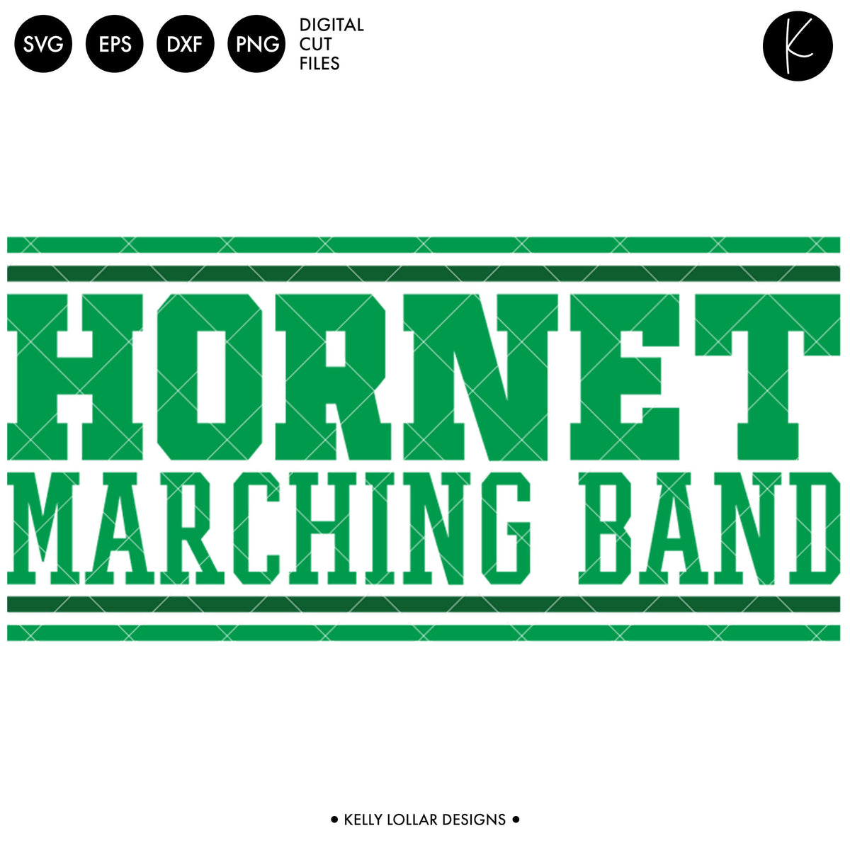 Hornets Band Bundle | SVG DXF EPS PNG Cut Files