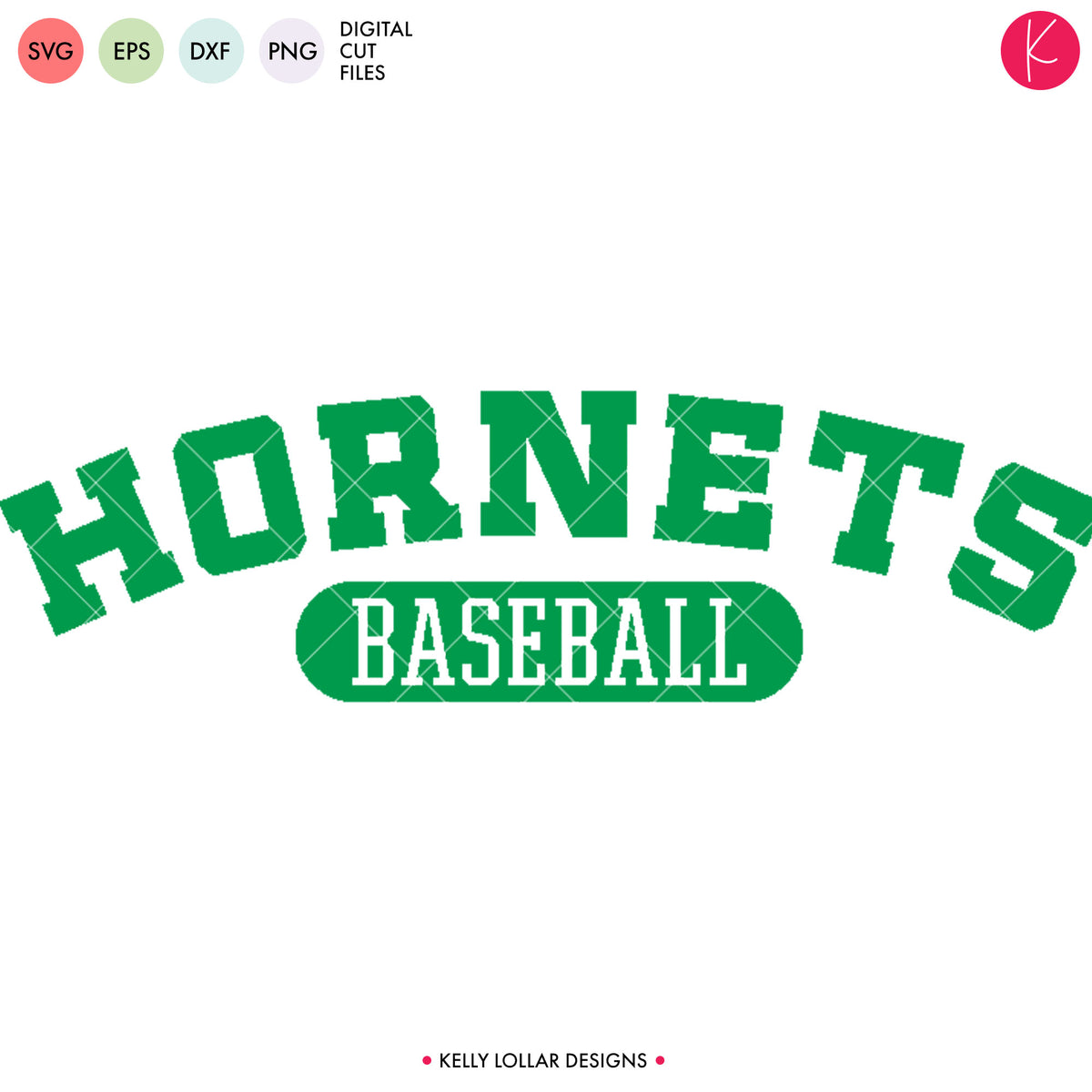Hornets Baseball &amp; Softball Bundle | SVG DXF EPS PNG Cut Files