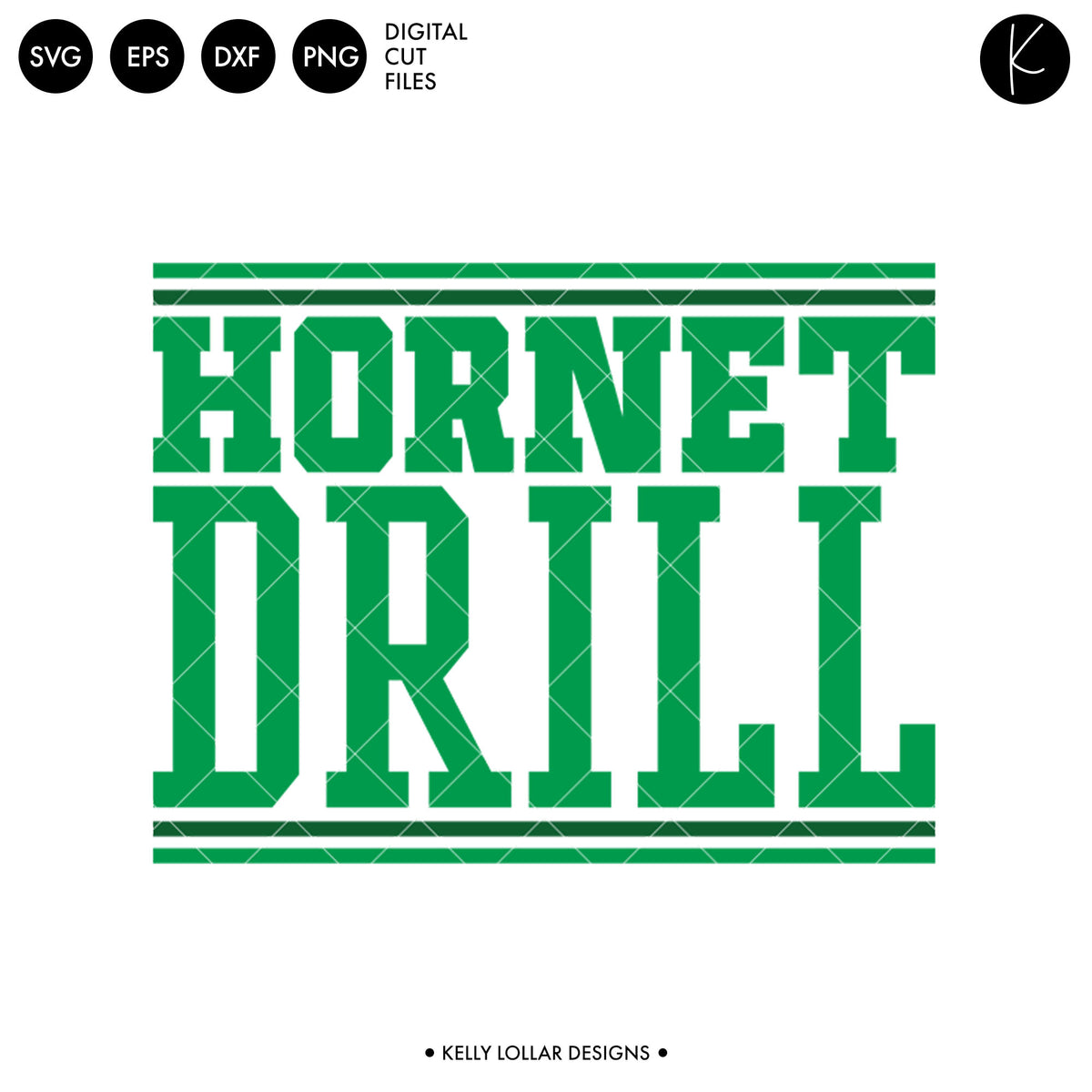 Hornets Drill Bundle | SVG DXF EPS PNG Cut Files