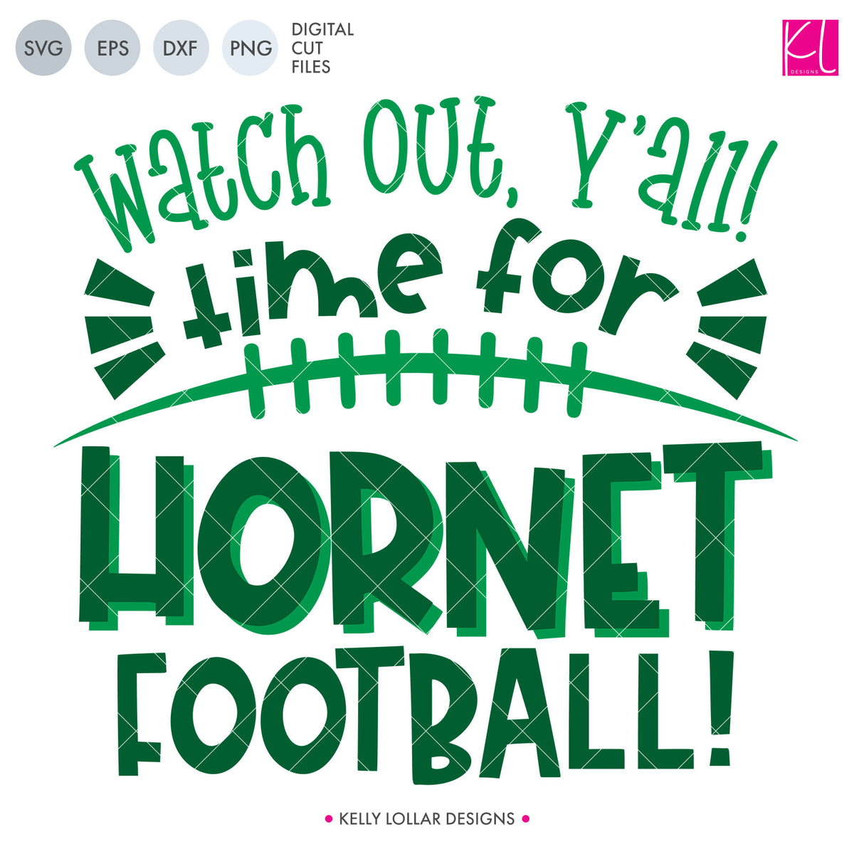 Hornets Football Bundle | SVG DXF EPS PNG Cut Files