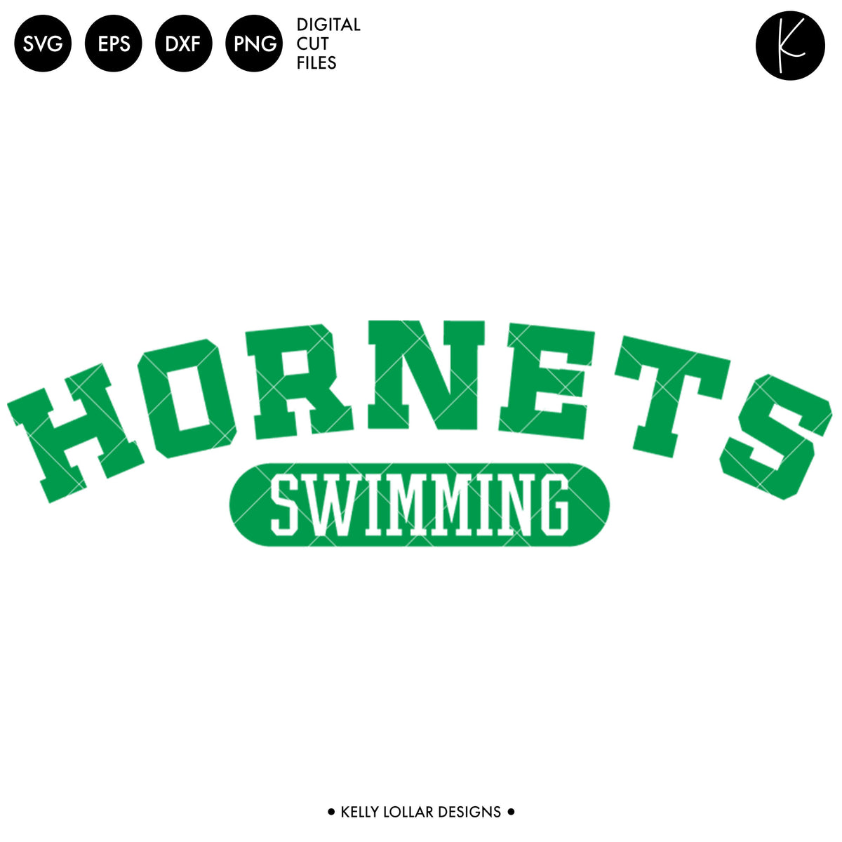 Hornets Swim Bundle | SVG DXF EPS PNG Cut Files