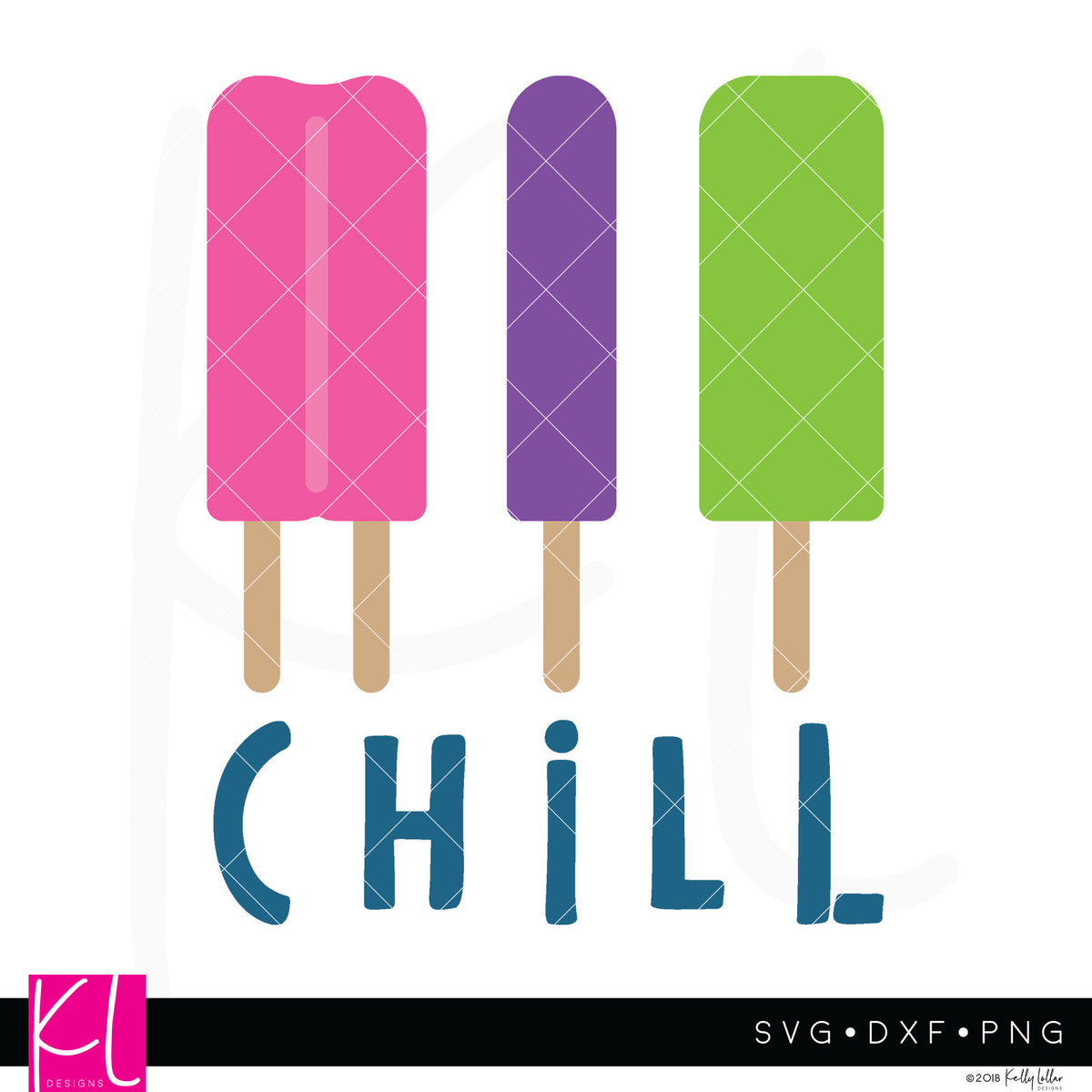 Ice Pops | SVG DXF EPS PNG Cut Files