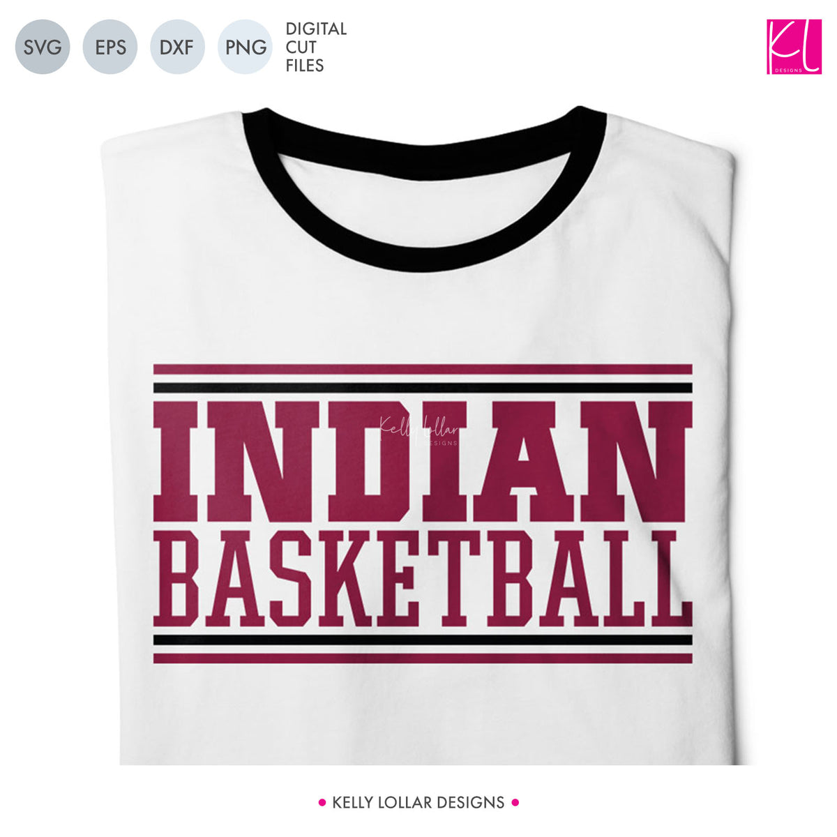 Indians Basketball Bundle | SVG DXF EPS PNG Cut Files