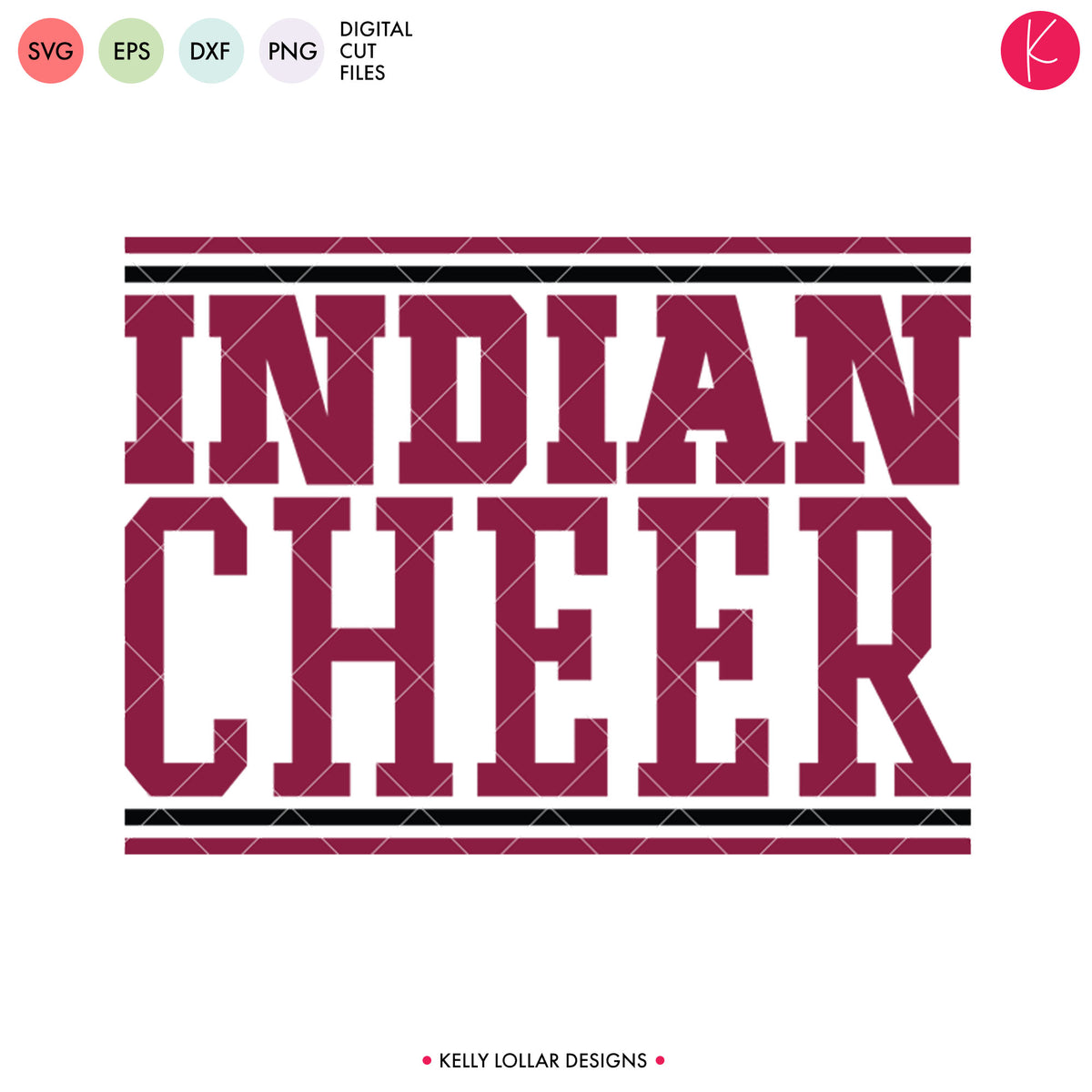 Indians Cheer Bundle | SVG DXF EPS PNG Cut Files