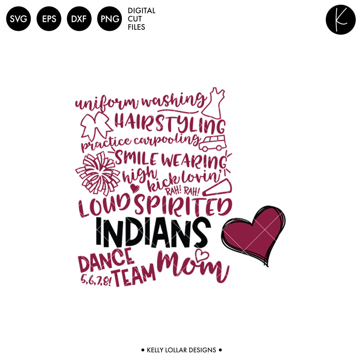 Indians Dance Bundle | SVG DXF EPS PNG Cut Files