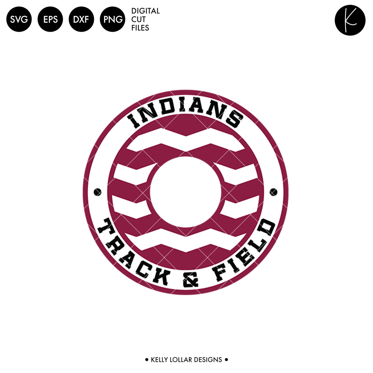 Indians Track &amp; Field Bundle | SVG DXF EPS PNG Cut Files
