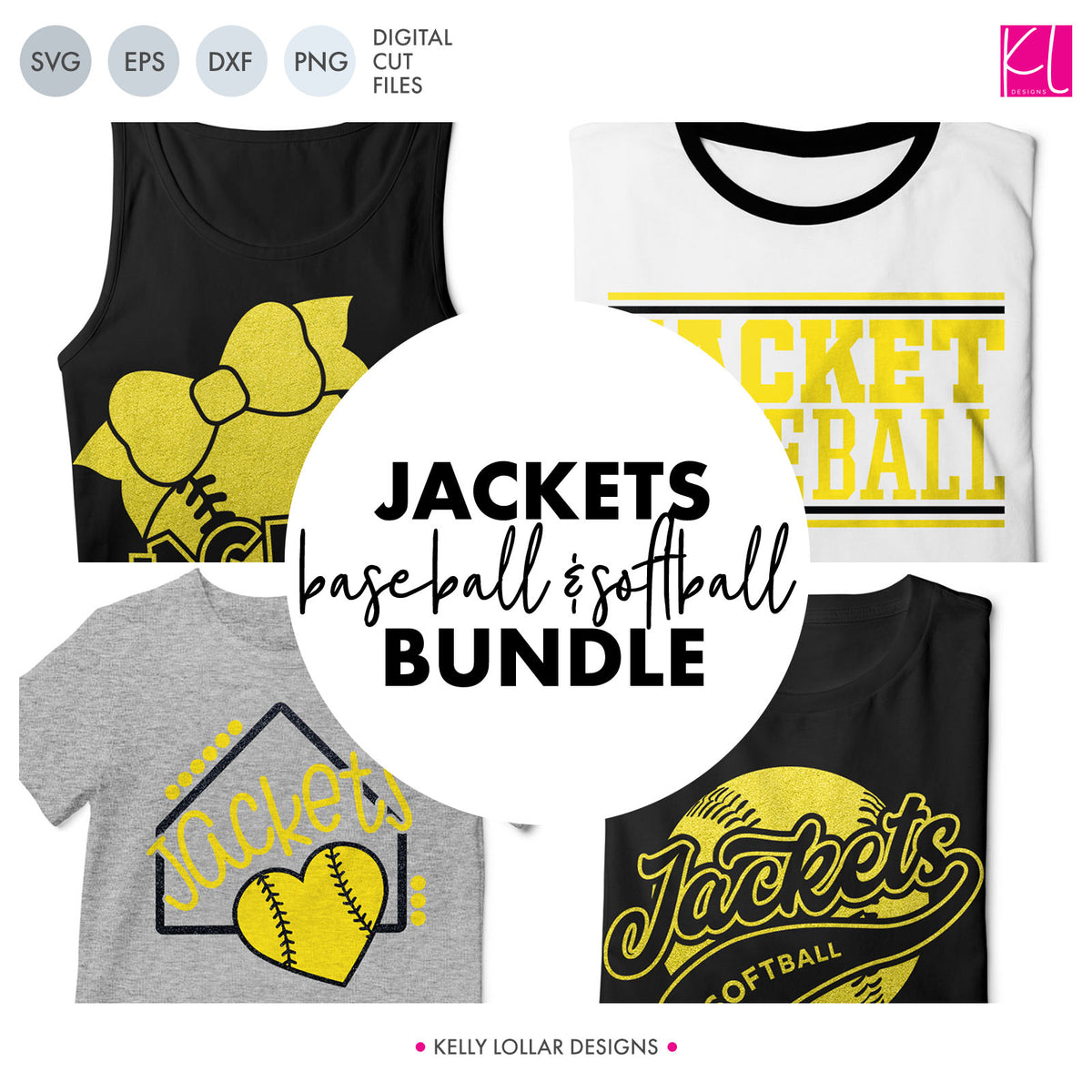 Jackets Baseball &amp; Softball Bundle | SVG DXF EPS PNG Cut Files