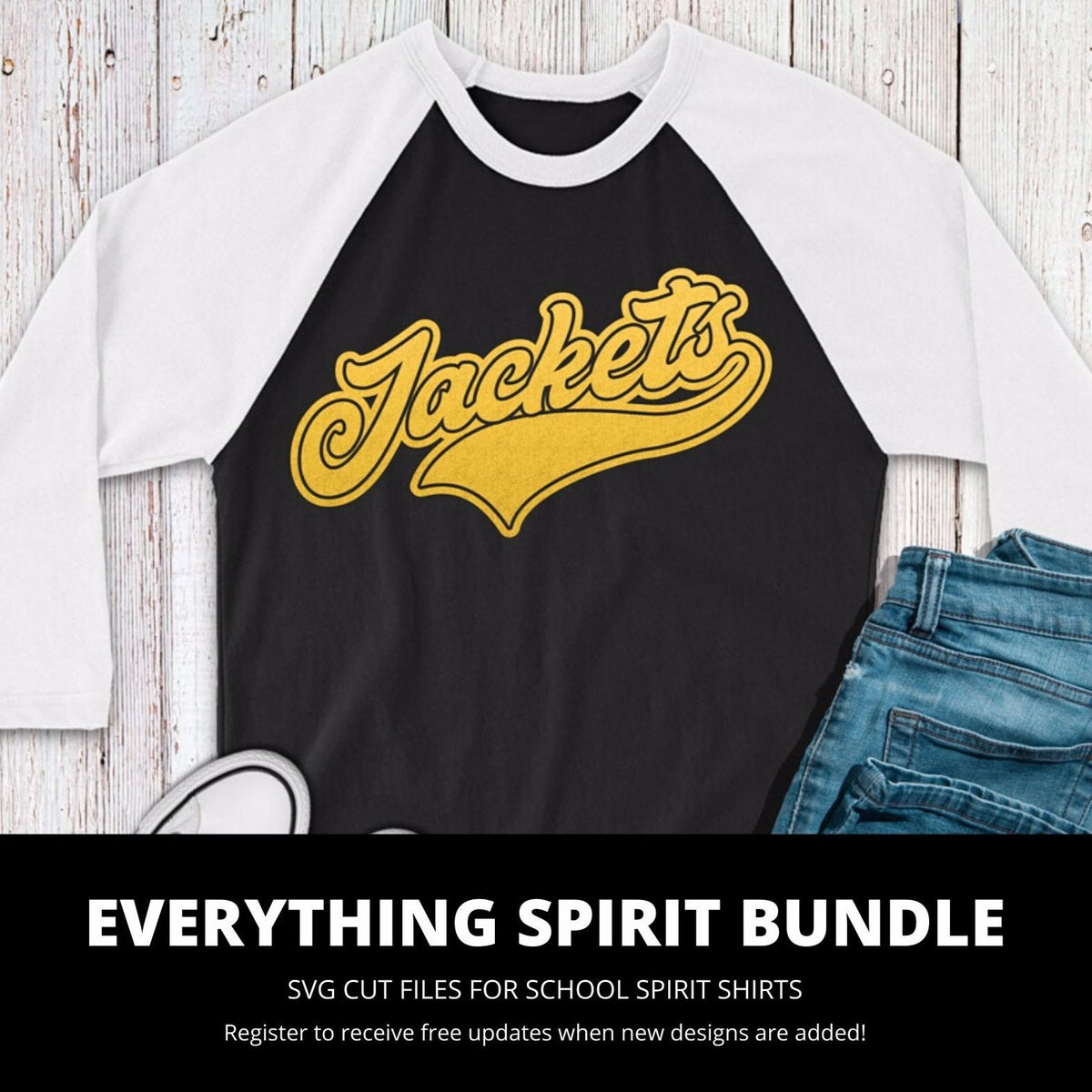 Jackets Everything Spirit Bundle | SVG DXF EPS PNG Cut Files