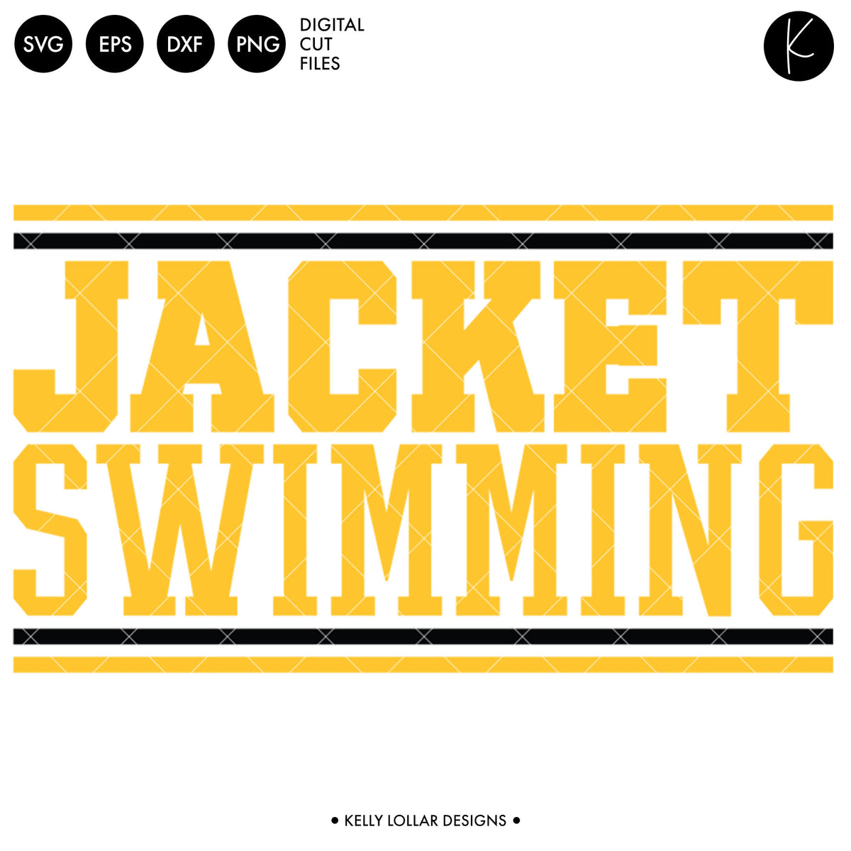 Jackets Swim Bundle | SVG DXF EPS PNG Cut Files