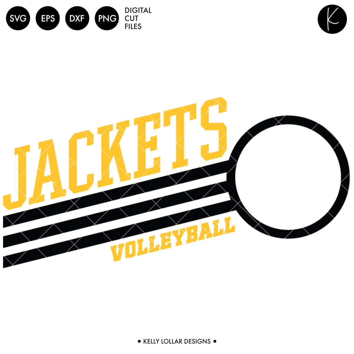Jackets Volleyball Bundle | SVG DXF EPS PNG Cut Files