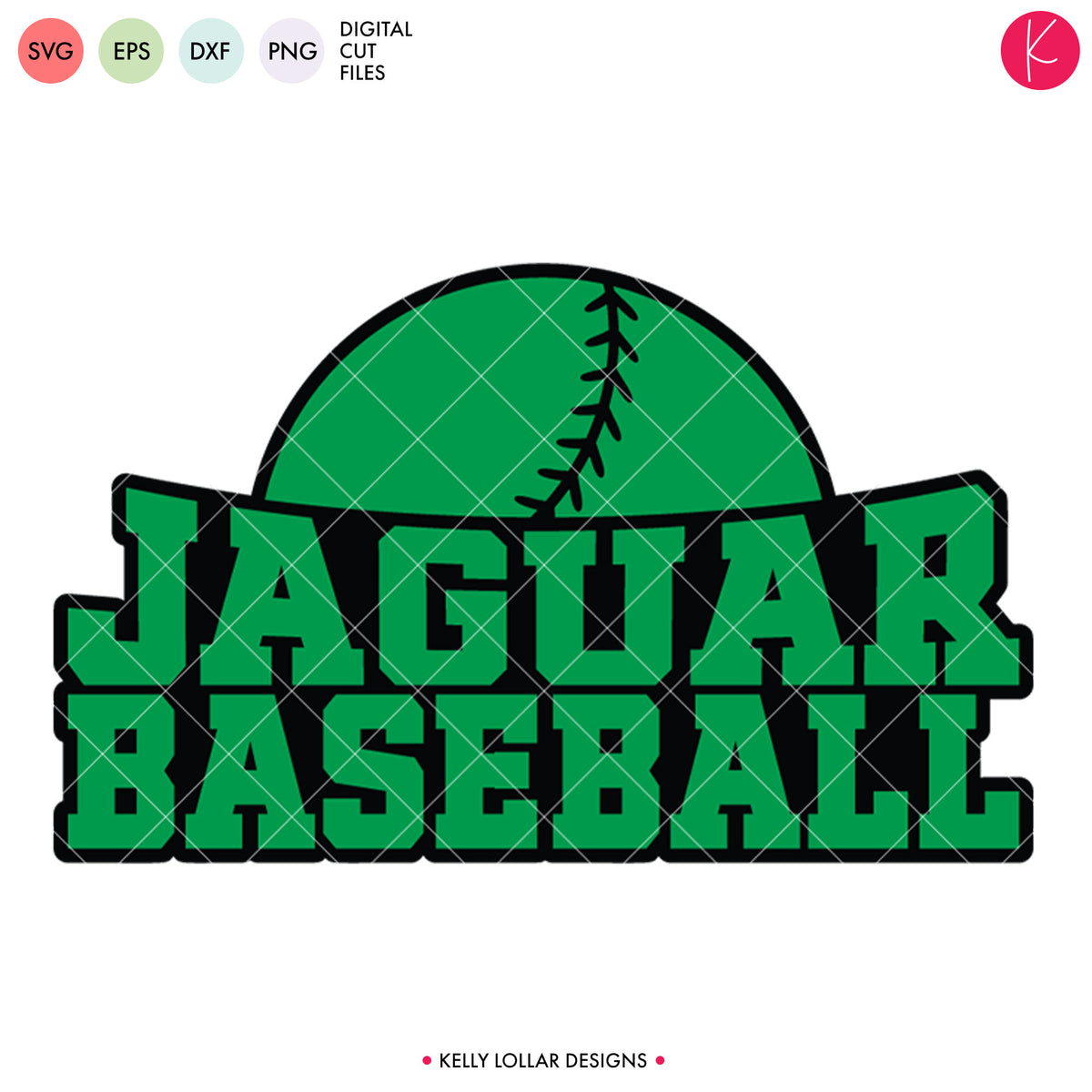 Jaguars Baseball Bundle | SVG DXF EPS PNG Cut Files