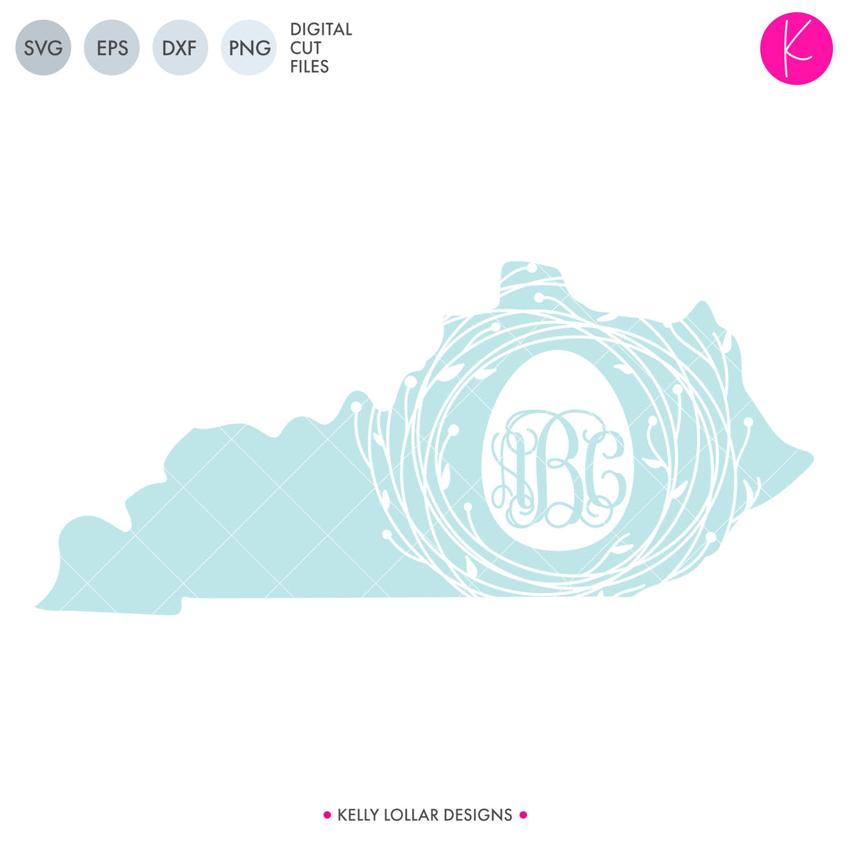 Kentucky State Bundle | SVG DXF EPS PNG Cut Files