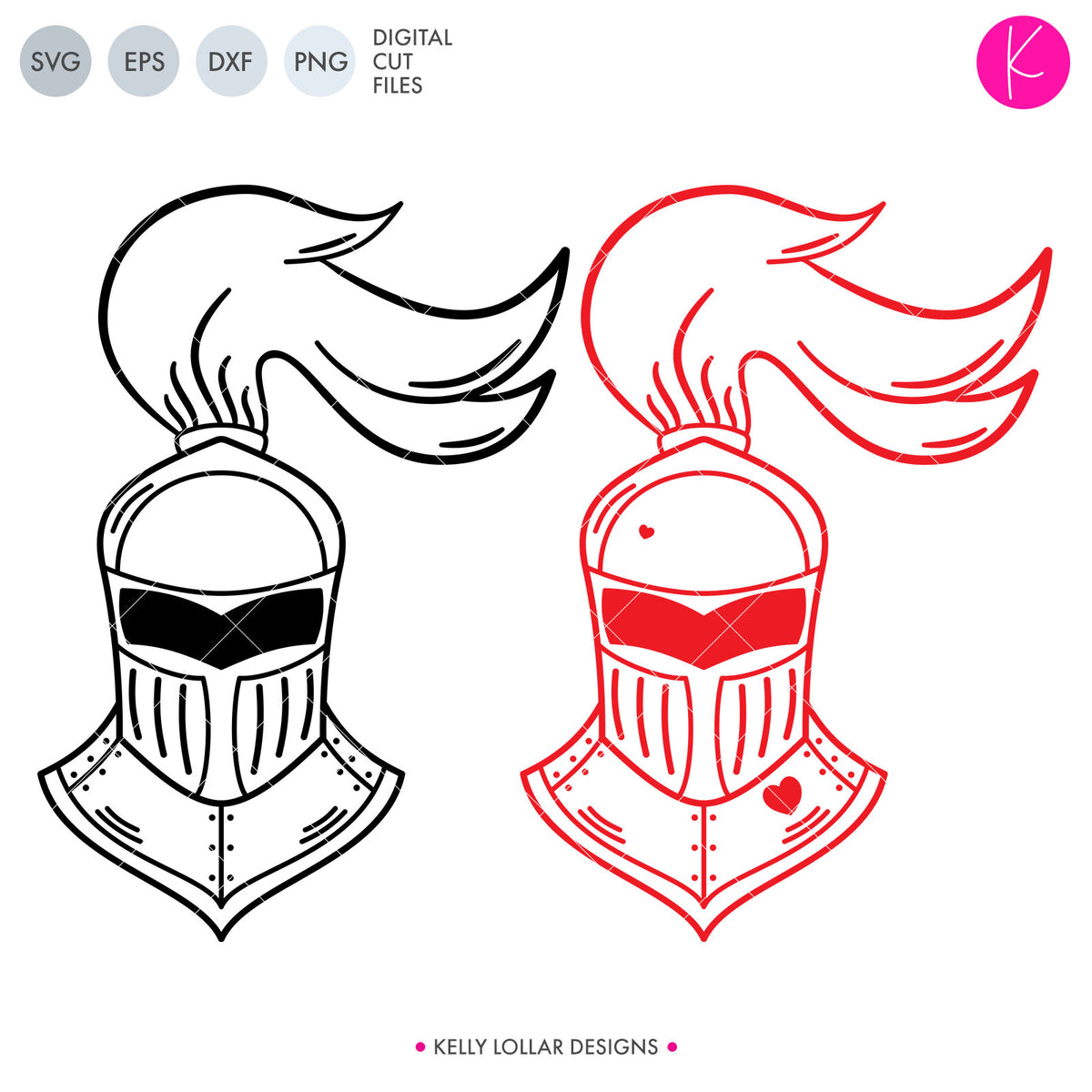 Knight Helmet | SVG DXF EPS PNG Cut Files