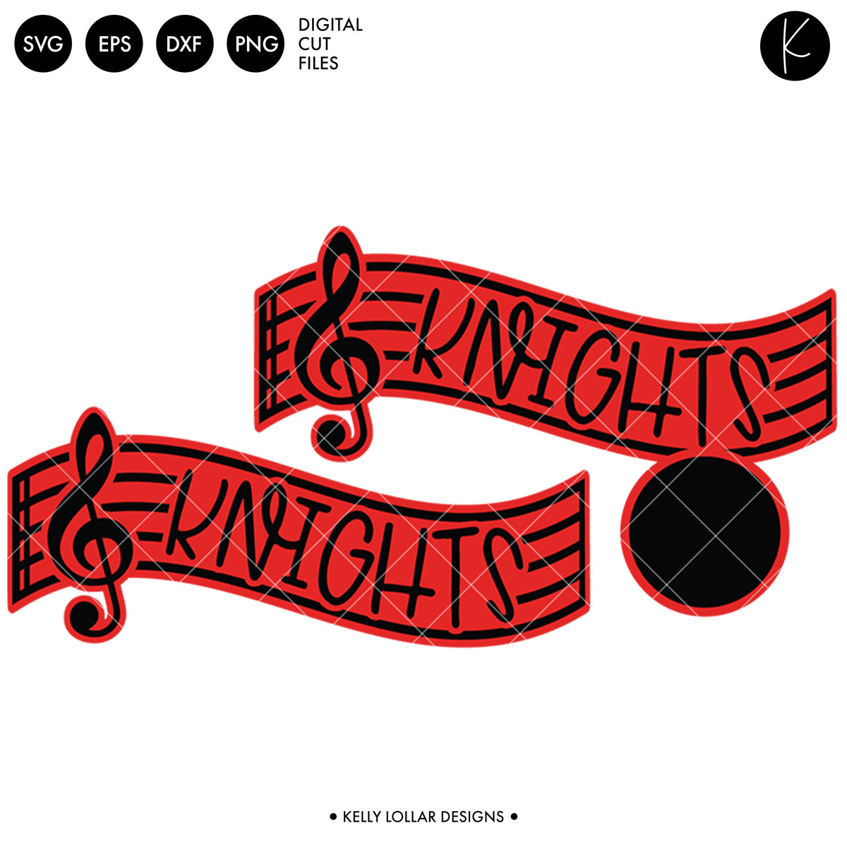 Knights Band Bundle | SVG DXF EPS PNG Cut Files