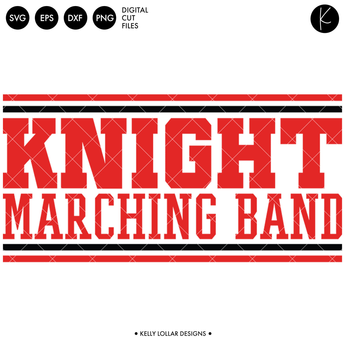Knights Band Bundle | SVG DXF EPS PNG Cut Files
