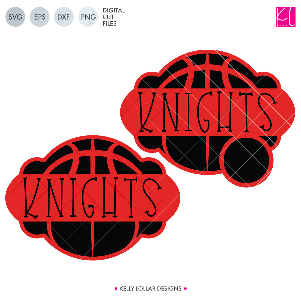 Knights Basketball Bundle | SVG DXF EPS PNG Cut Files