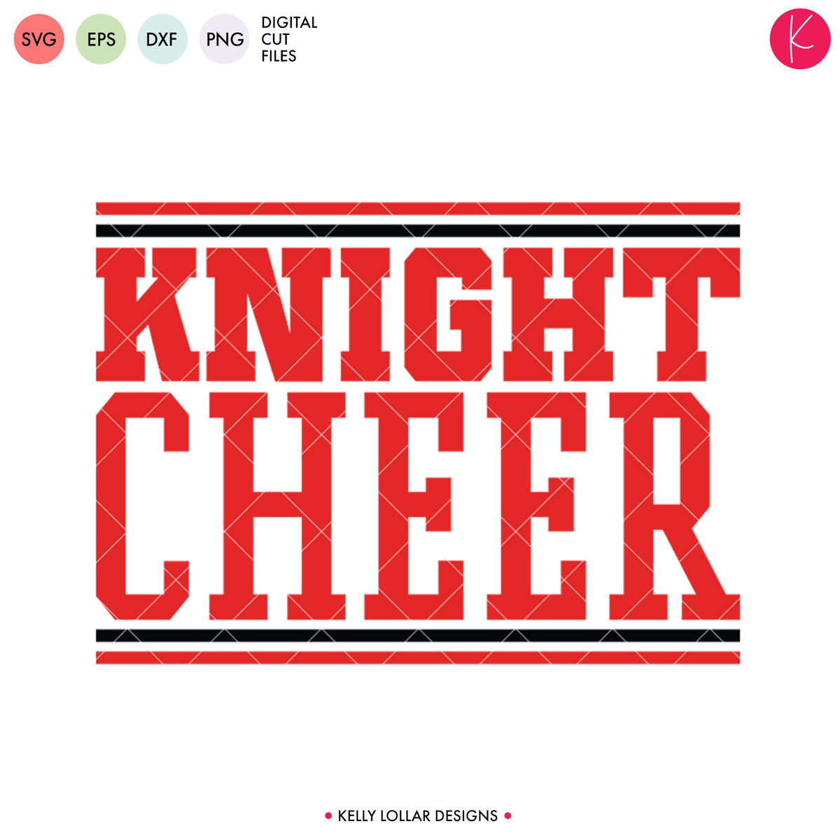 Knights Cheer Bundle | SVG DXF EPS PNG Cut Files