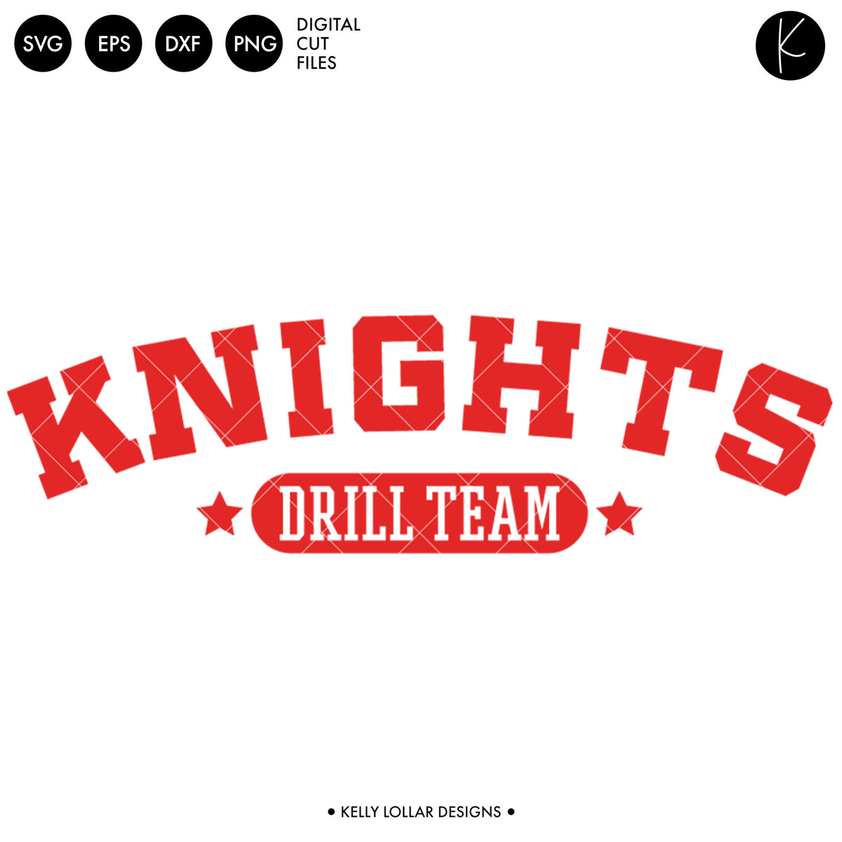 Knights Drill Bundle | SVG DXF EPS PNG Cut Files
