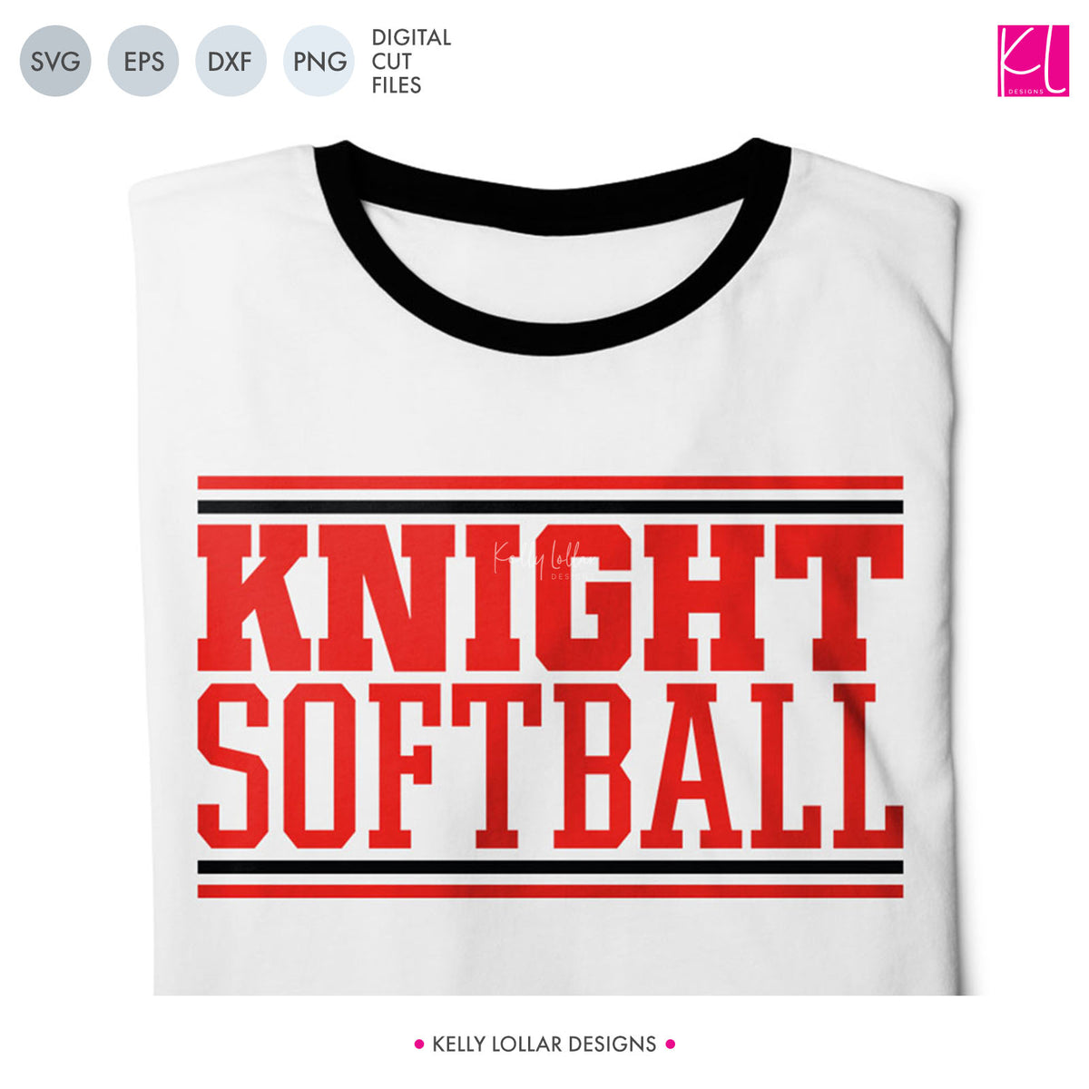 Knights Baseball &amp; Softball Bundle | SVG DXF EPS PNG Cut Files