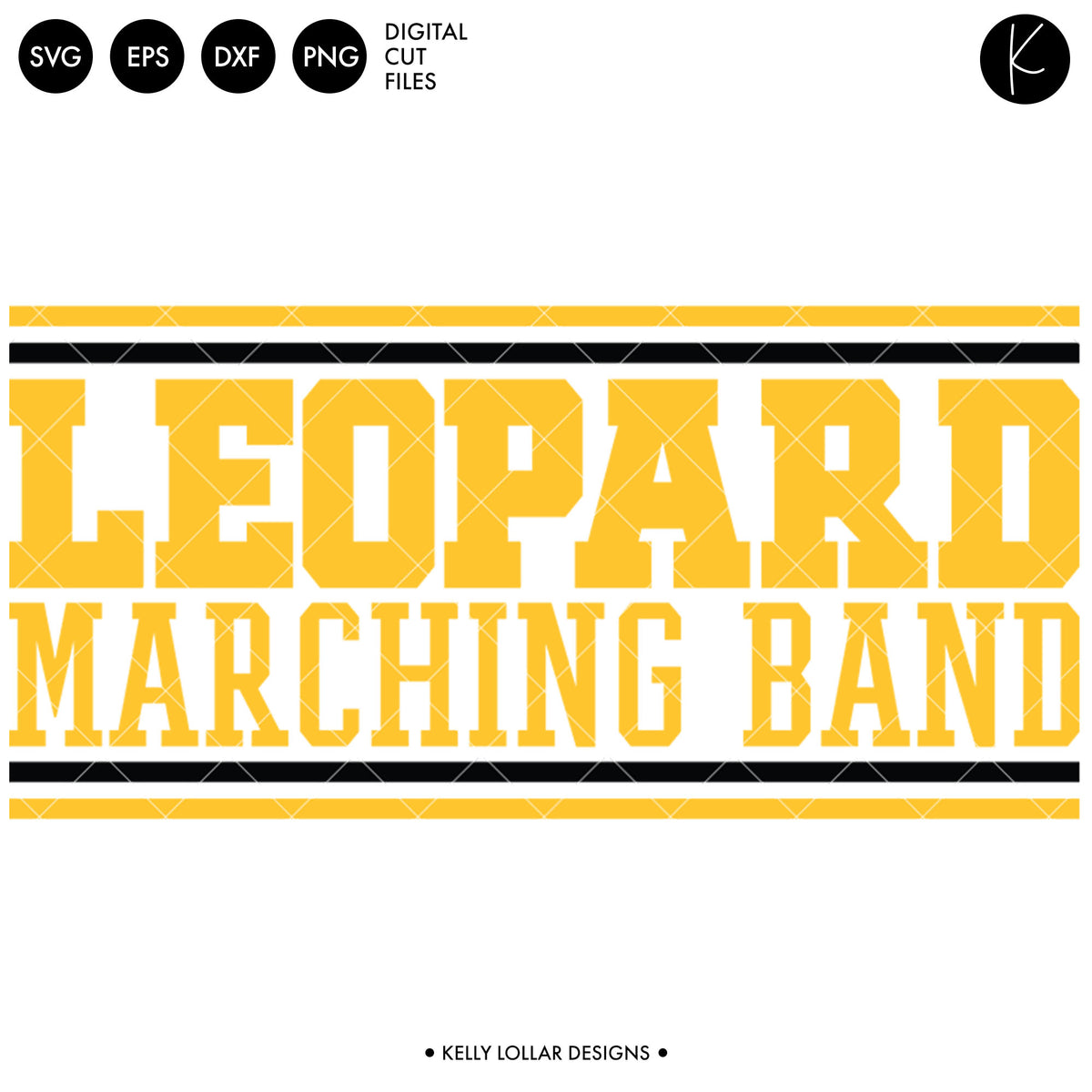 Leopards Band Bundle | SVG DXF EPS PNG Cut Files