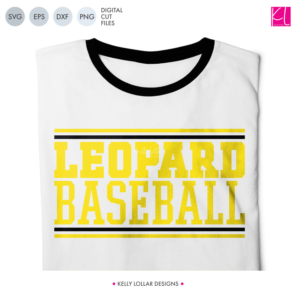 Leopards Baseball &amp; Softball Bundle | SVG DXF EPS PNG Cut Files