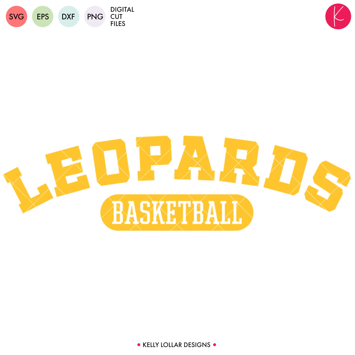 Leopards Basketball Bundle | SVG DXF EPS PNG Cut Files