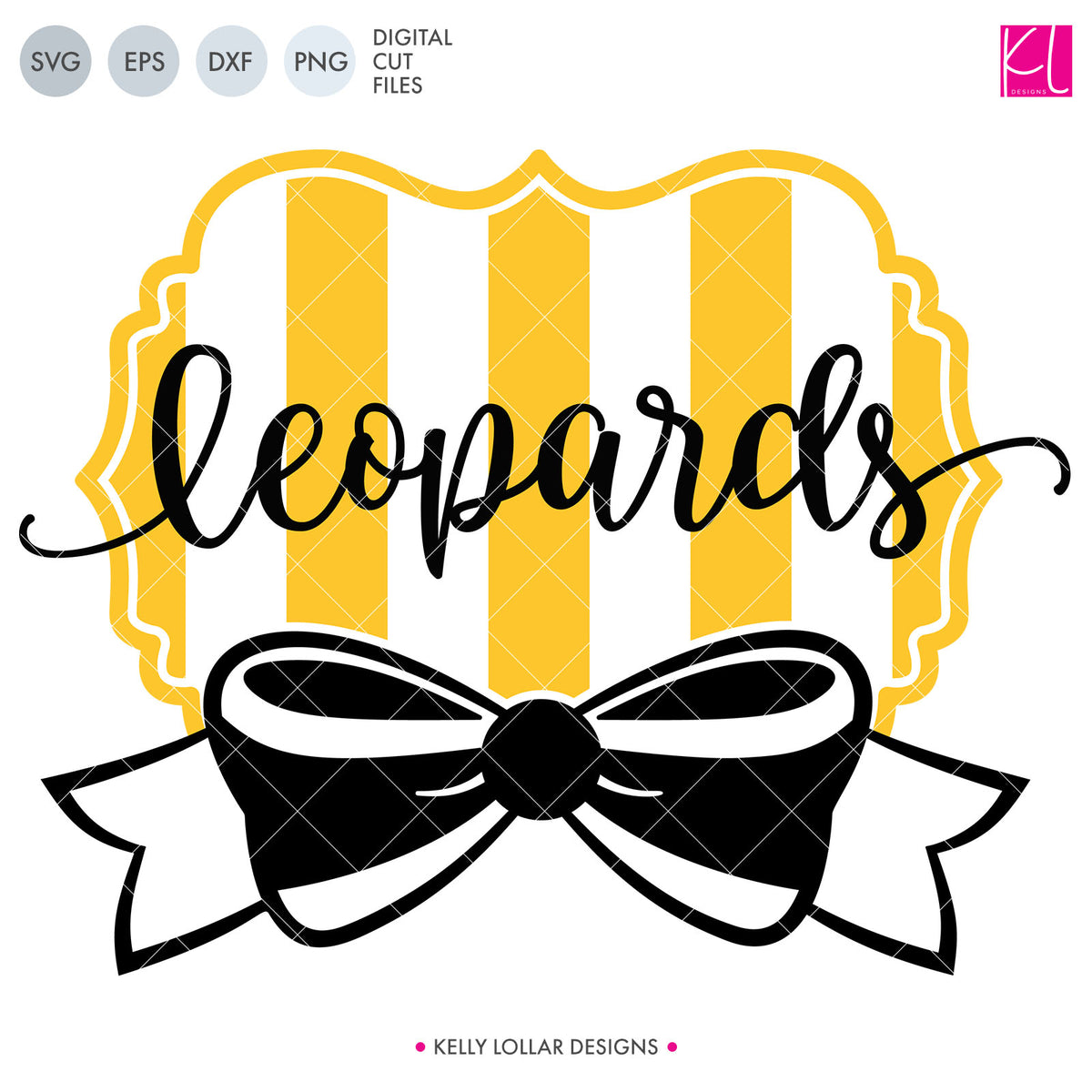Leopards Mascot Bundle | SVG DXF EPS PNG Cut Files