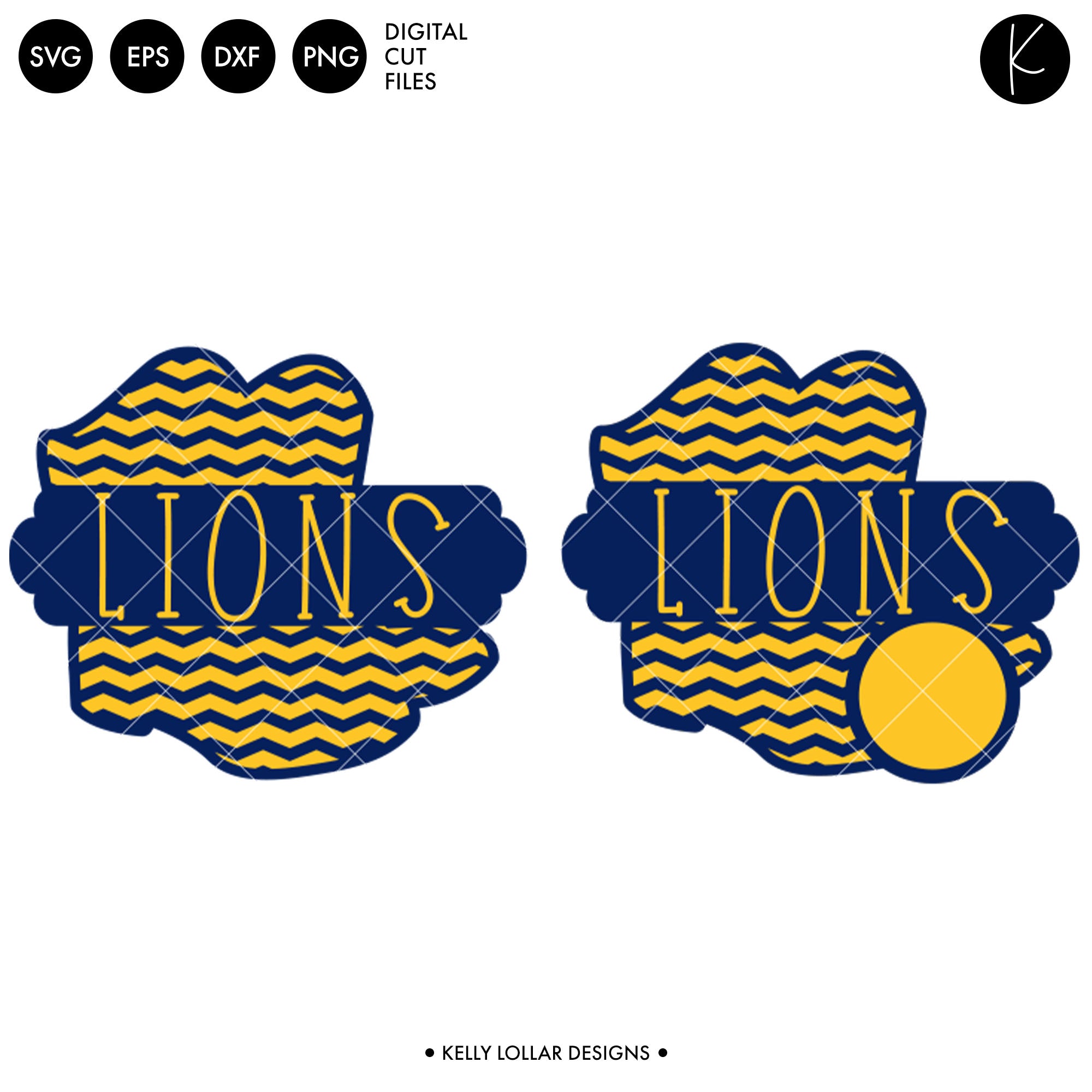 Lions Everything Spirit Bundle  SVG DXF EPS PNG Cut Files - Kelly Lollar  Designs