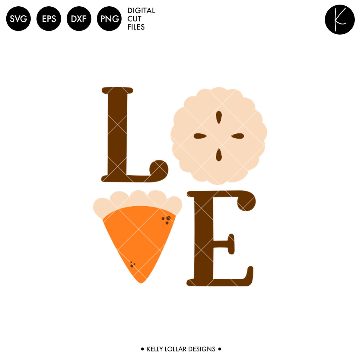 Love Pie | SVG DXF EPS PNG Cut Files