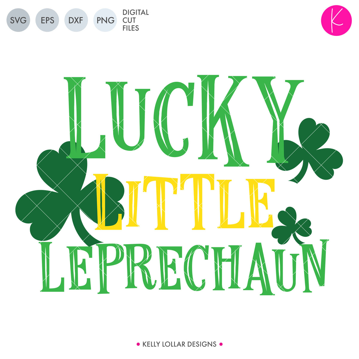 Lucky Little Leprechaun | SVG DXF EPS PNG Cut Files