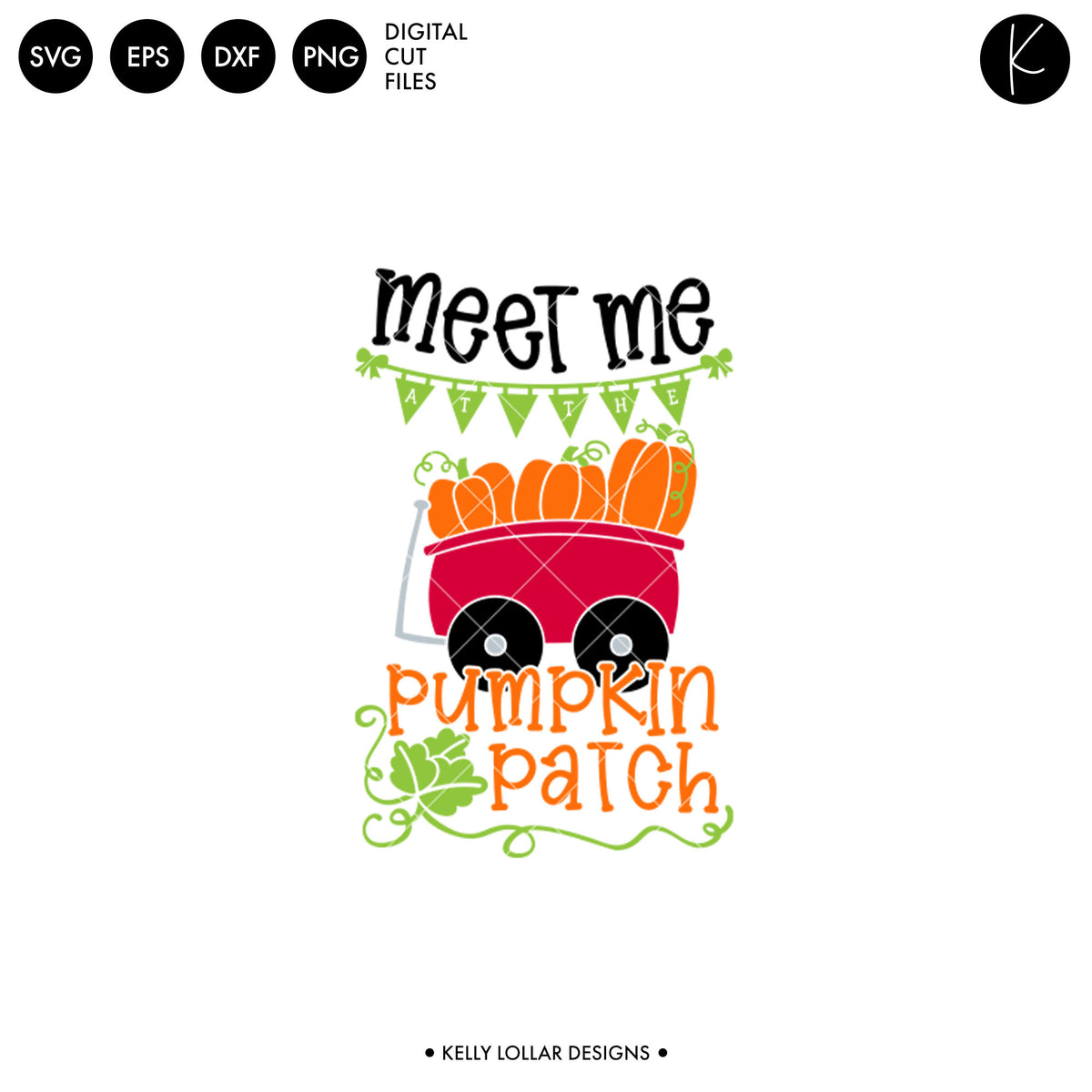 Meet Me at the Pumpkin Patch | SVG DXF EPS PNG Cut Files