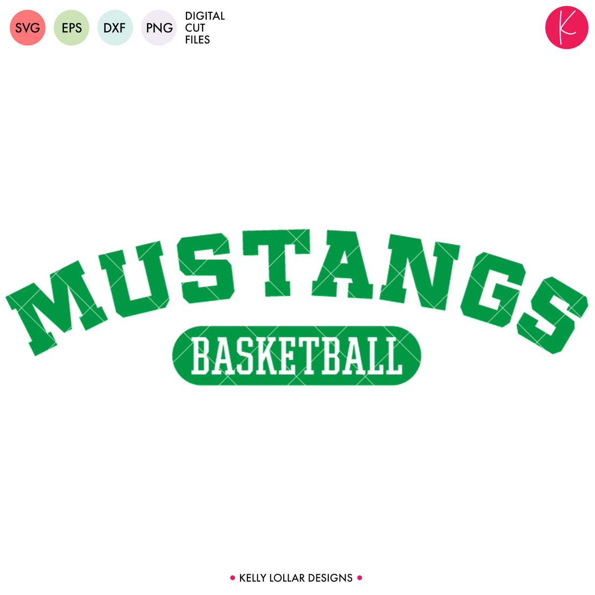 Mustangs Basketball Bundle | SVG DXF EPS PNG Cut Files