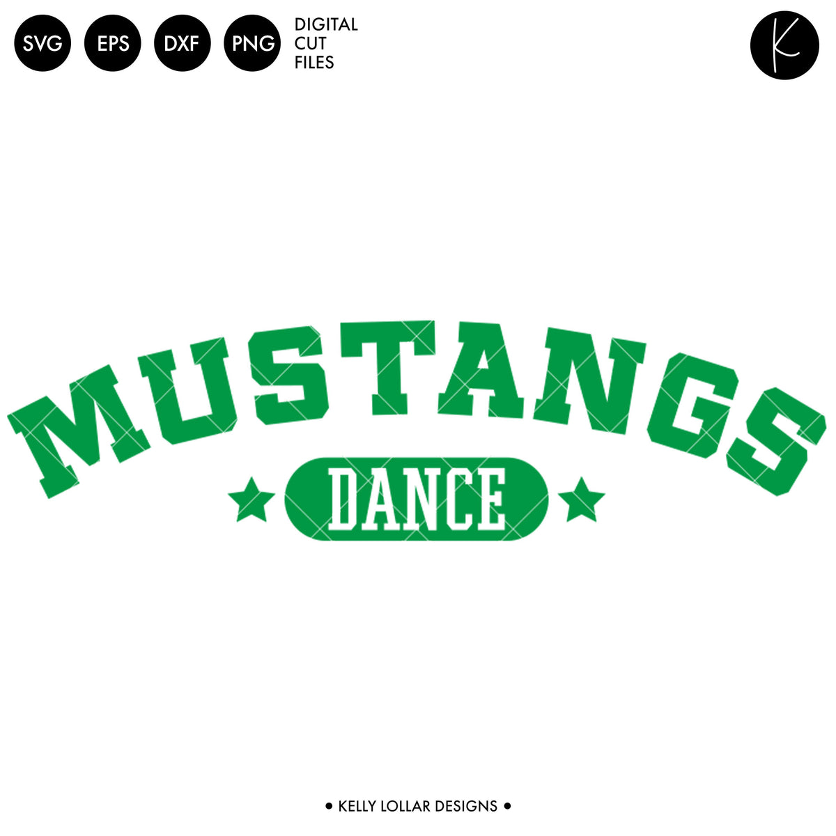 Mustangs Dance Bundle | SVG DXF EPS PNG Cut Files