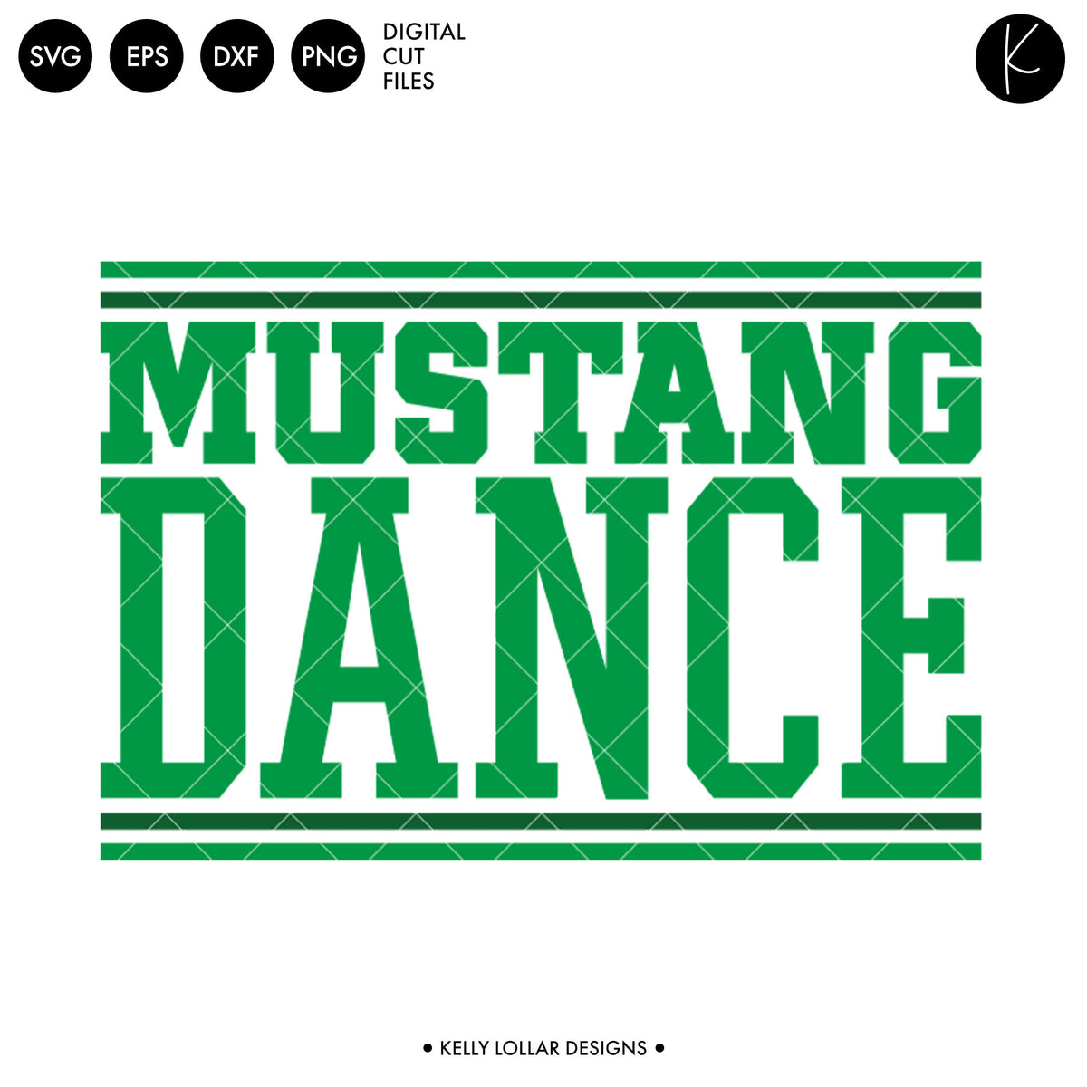 Mustangs Dance Bundle | SVG DXF EPS PNG Cut Files
