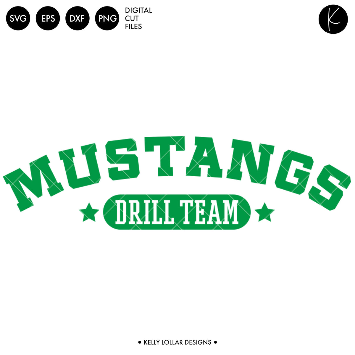 Mustangs Drill Bundle | SVG DXF EPS PNG Cut Files
