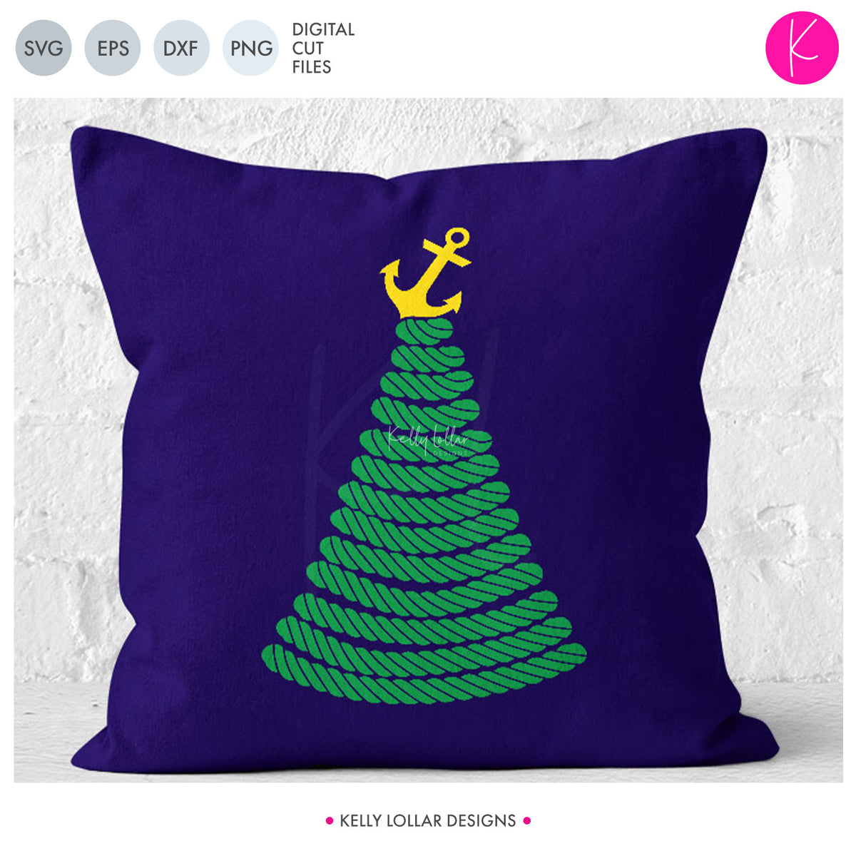 Nautical Christmas Tree | SVG DXF EPS PNG Cut Files