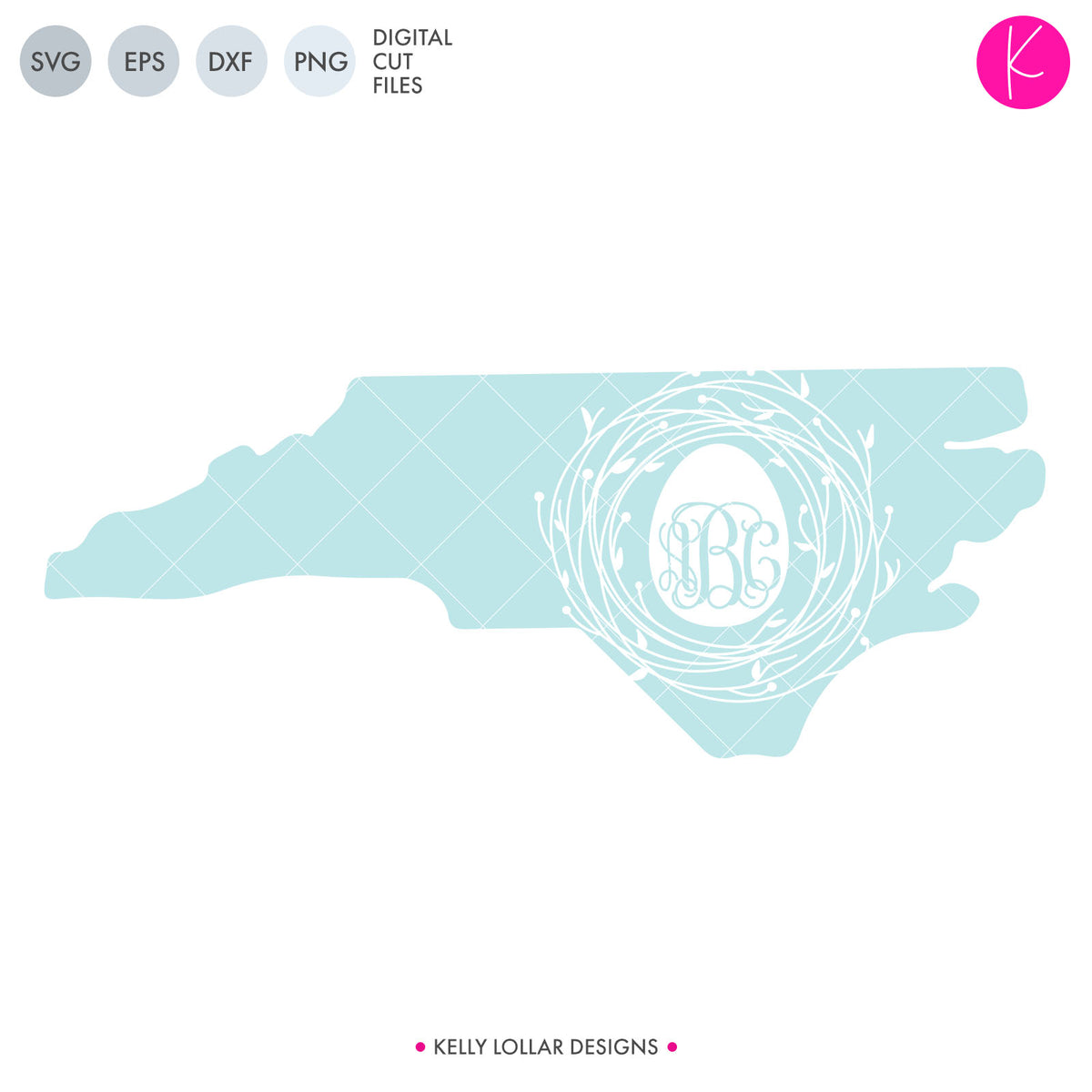 North Carolina State Bundle | SVG DXF EPS PNG Cut Files