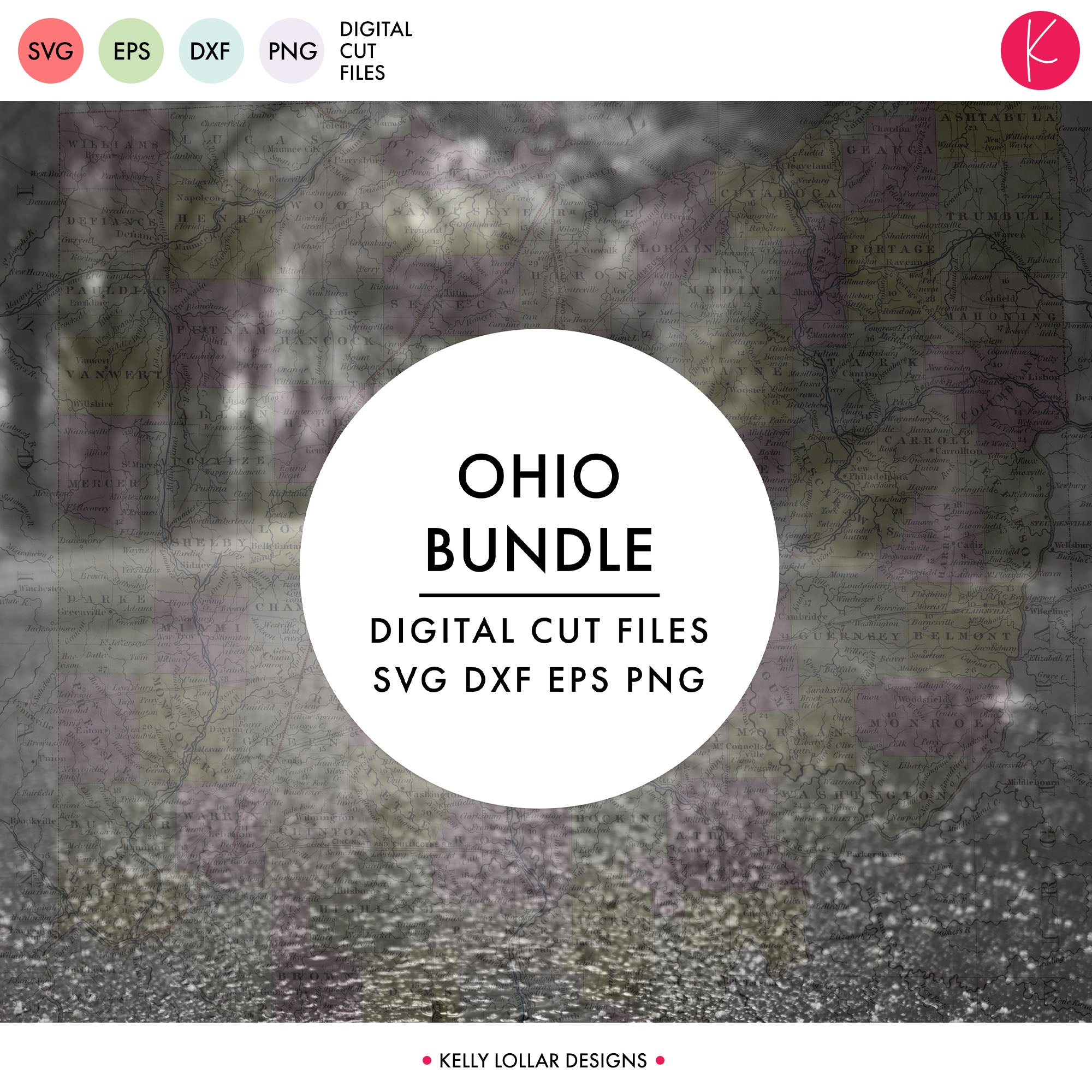 Ohio State Bundle | SVG DXF EPS PNG Cut Files