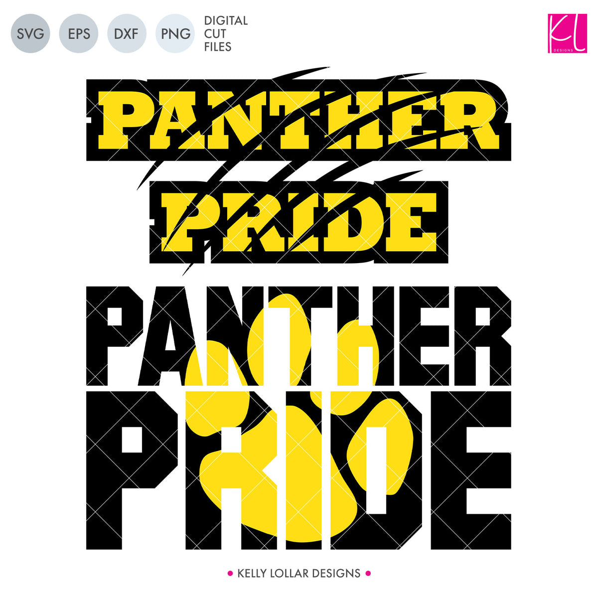 Panthers Mascot Bundle | SVG DXF EPS PNG Cut Files