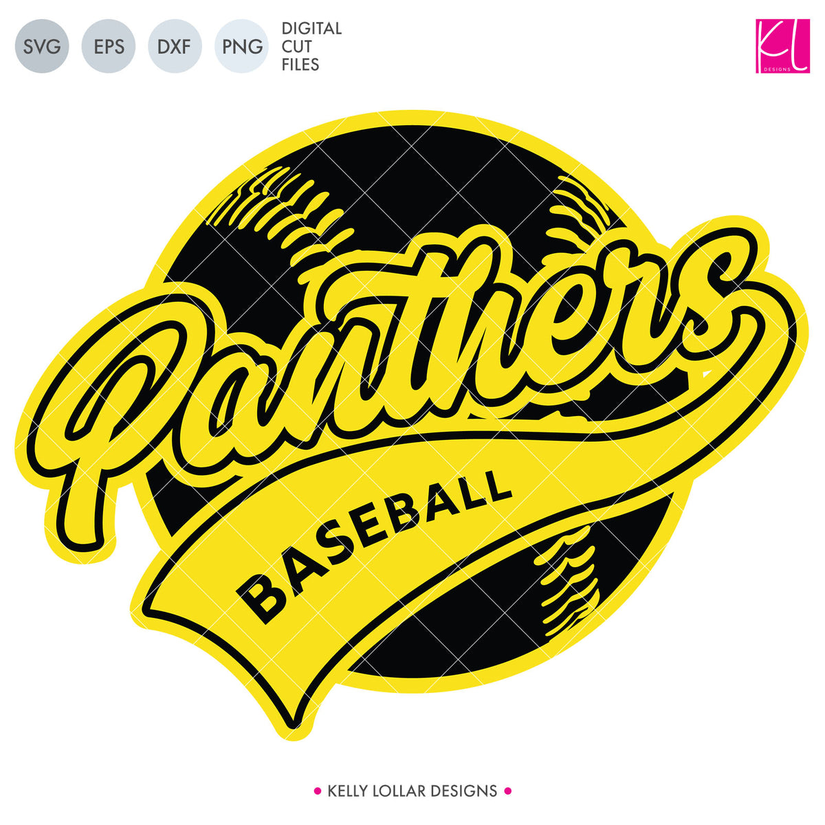 Panthers Baseball &amp; Softball Bundle | SVG DXF EPS PNG Cut Files
