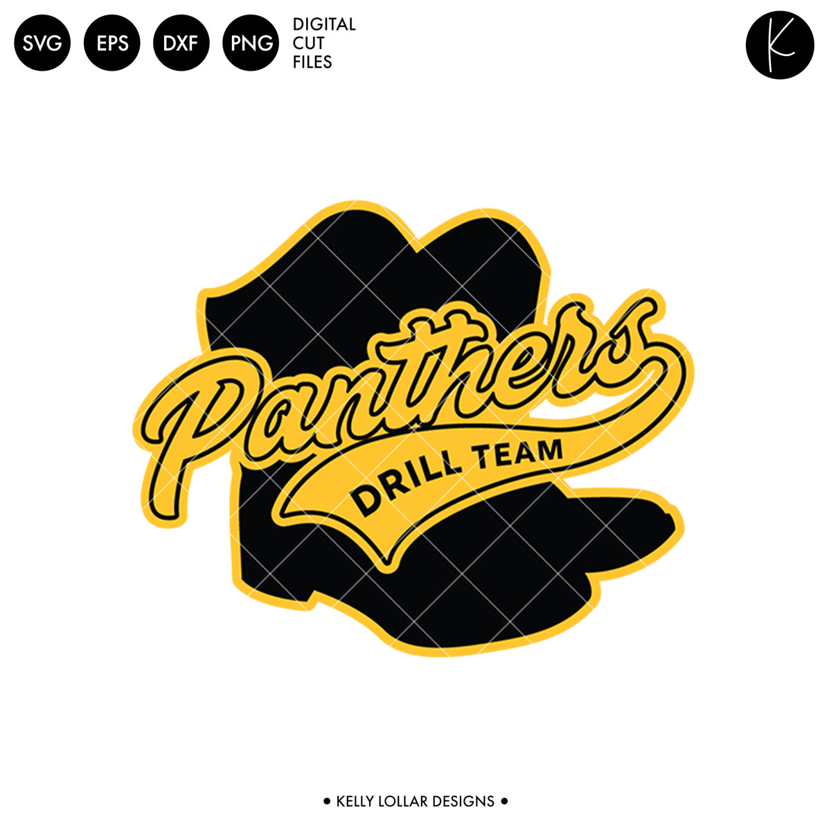 Panthers Drill Bundle | SVG DXF EPS PNG Cut Files
