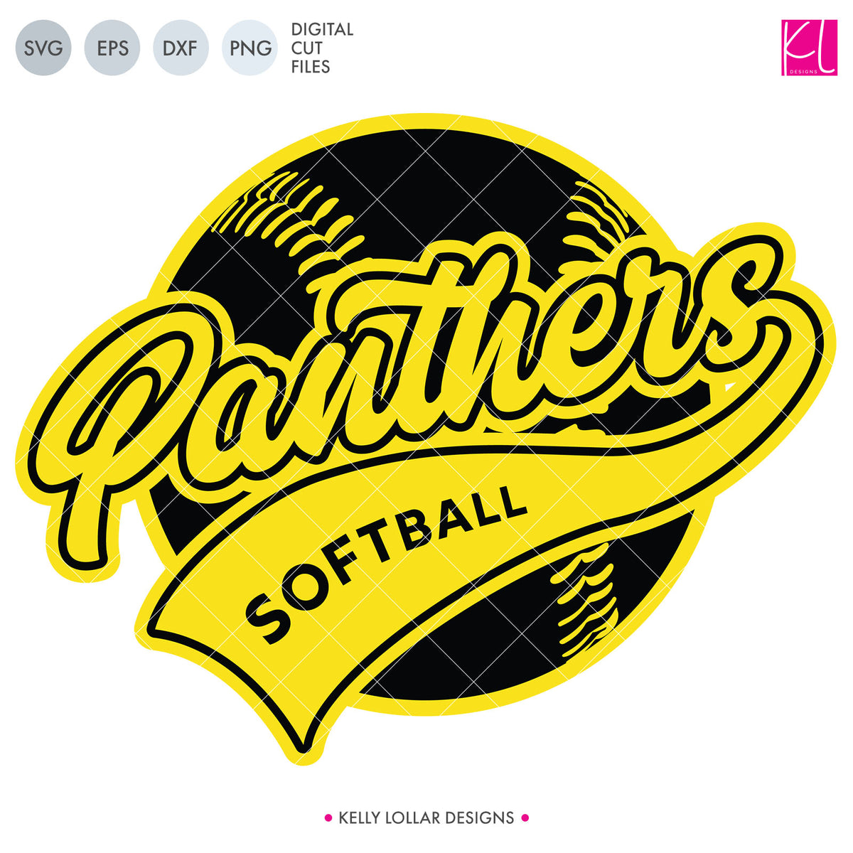 Panthers Baseball &amp; Softball Bundle | SVG DXF EPS PNG Cut Files