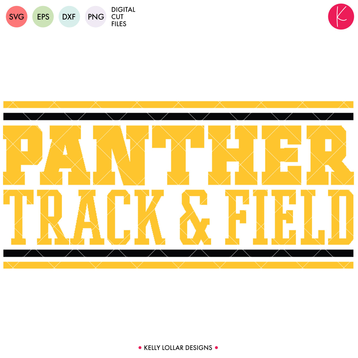 Panthers Track &amp; Field Bundle | SVG DXF EPS PNG Cut Files