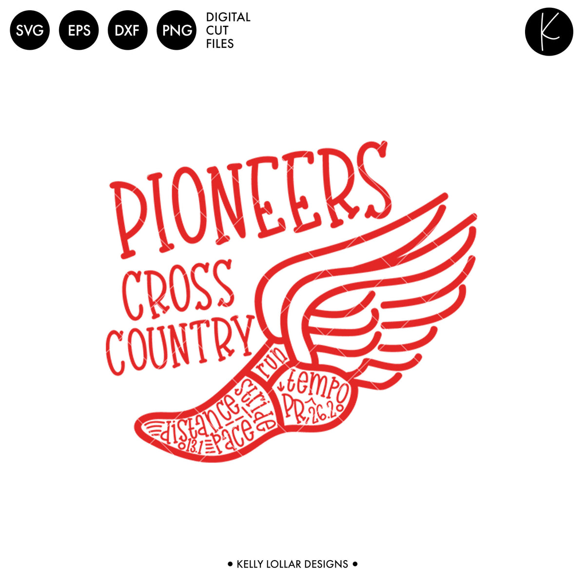 Pioneers Cross Country Bundle | SVG DXF EPS PNG Cut Files