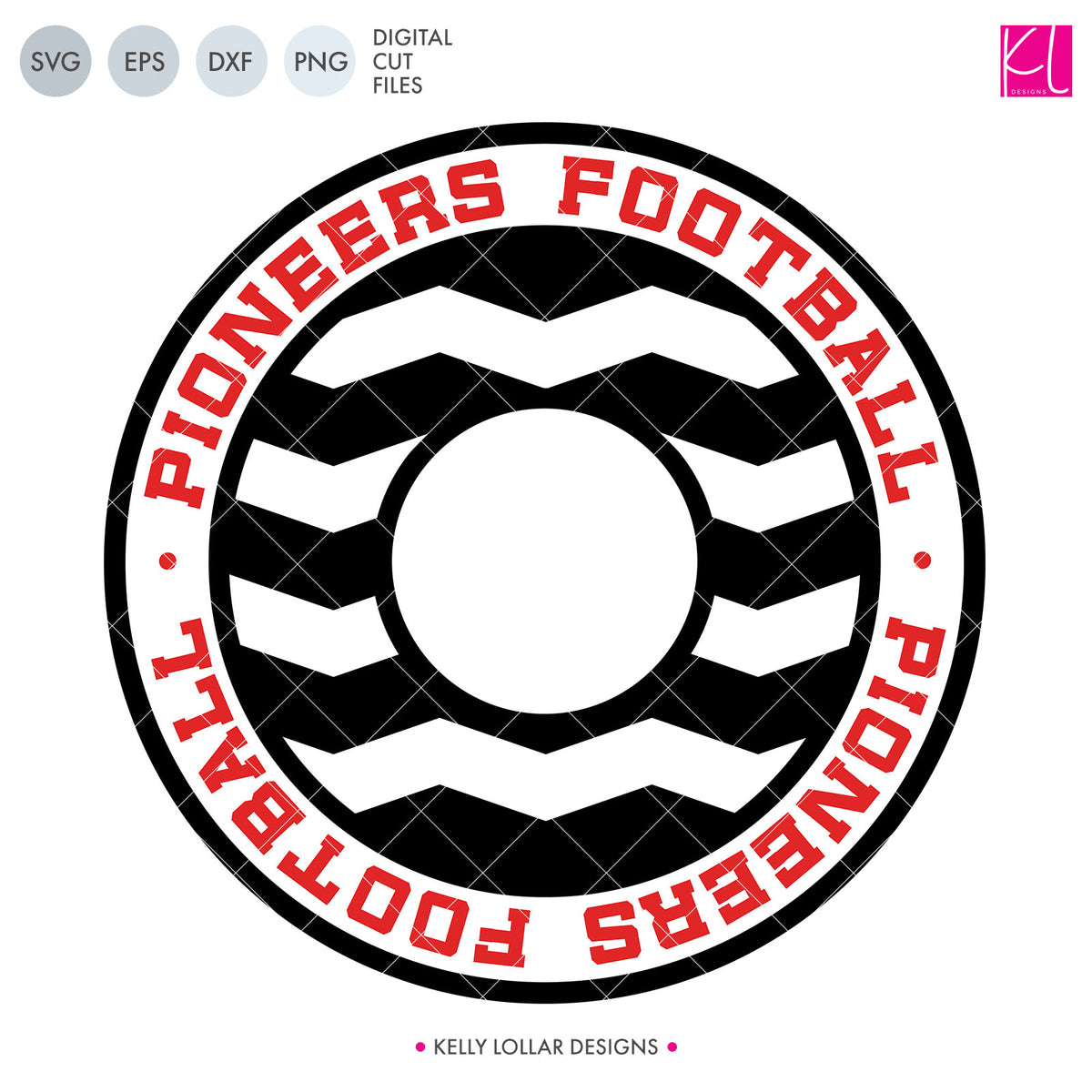 Pioneers Football Bundle | SVG DXF EPS PNG Cut Files