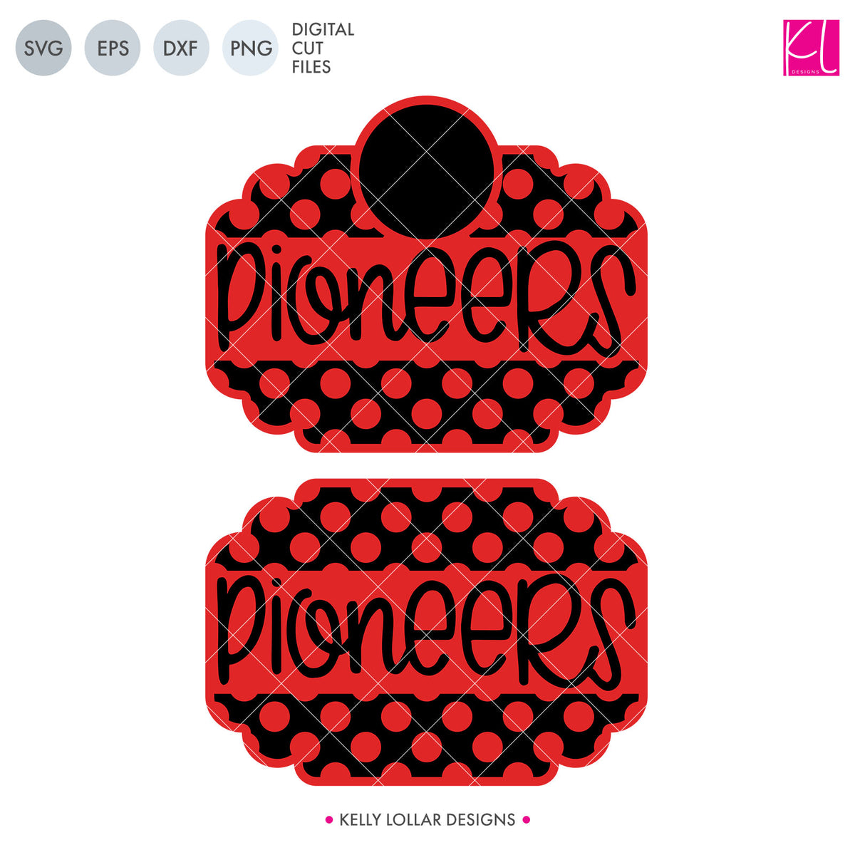 Pioneers Mascot Bundle | SVG DXF EPS PNG Cut Files